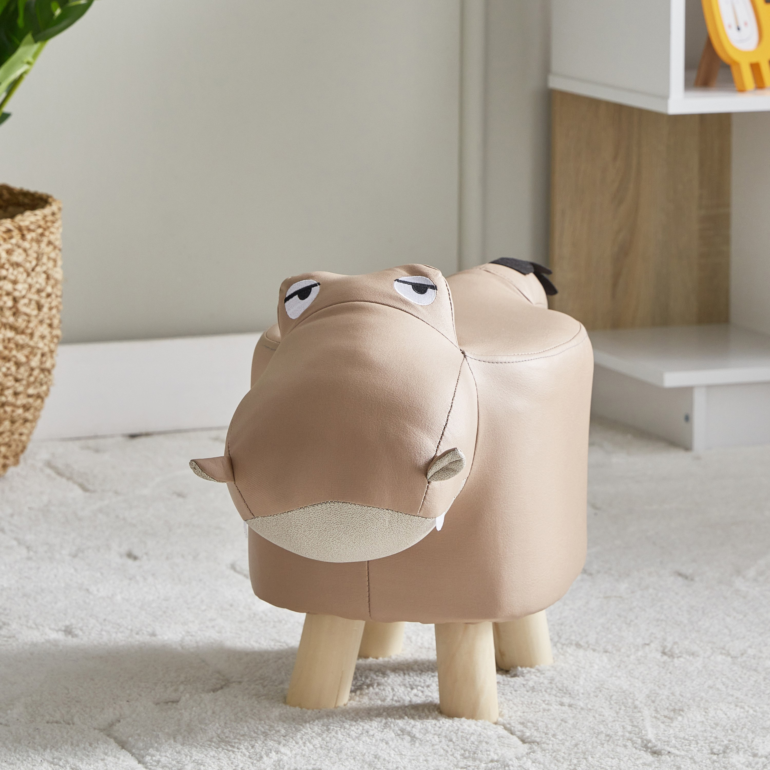 Playland Dreamland Hippo stool - 49x25x30 cm-hbxlivingroom-sofasandarmchairs-ottomansandfootstools-image-3