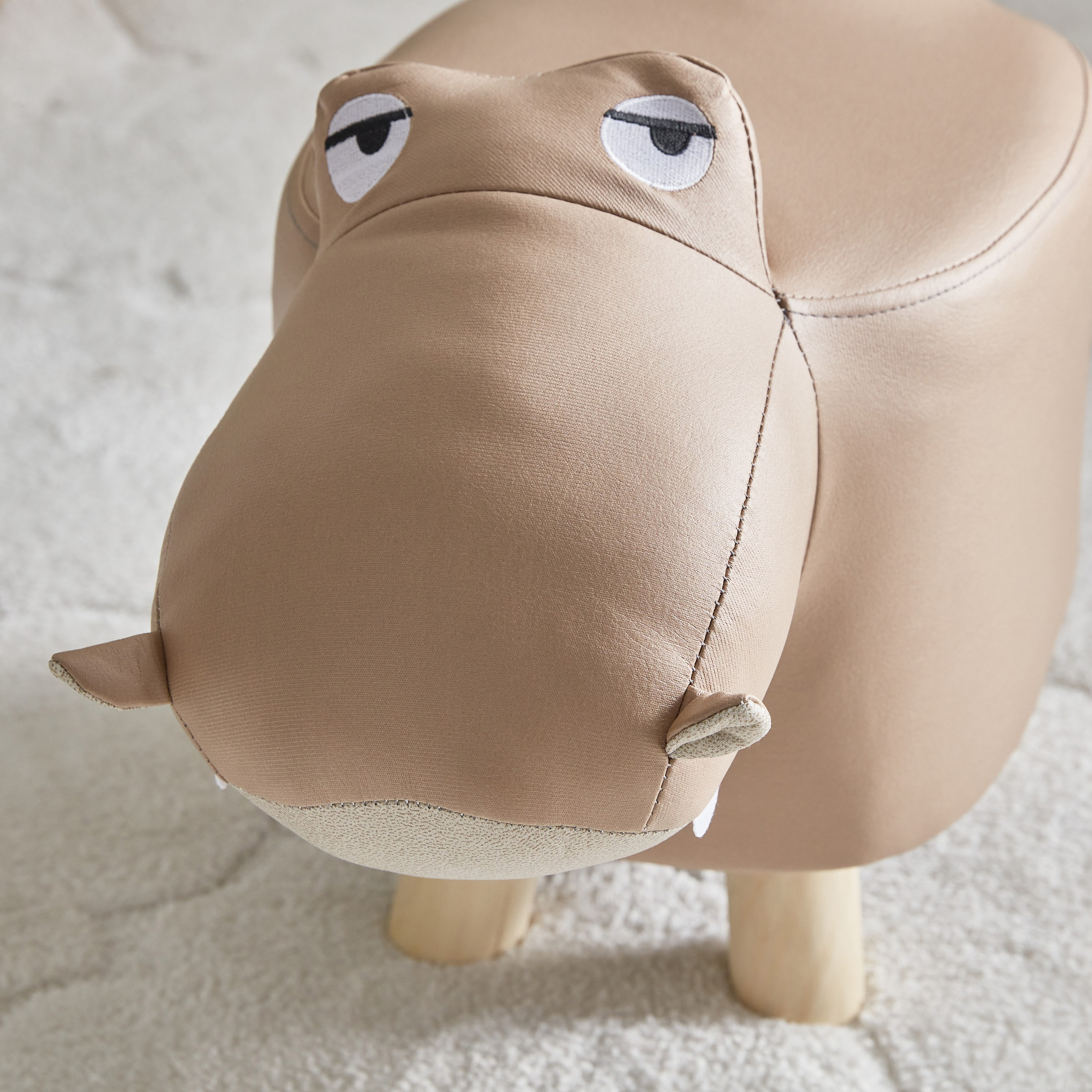 Playland Dreamland Hippo stool - 49x25x30 cm-hbxlivingroom-sofasandarmchairs-ottomansandfootstools-image-4