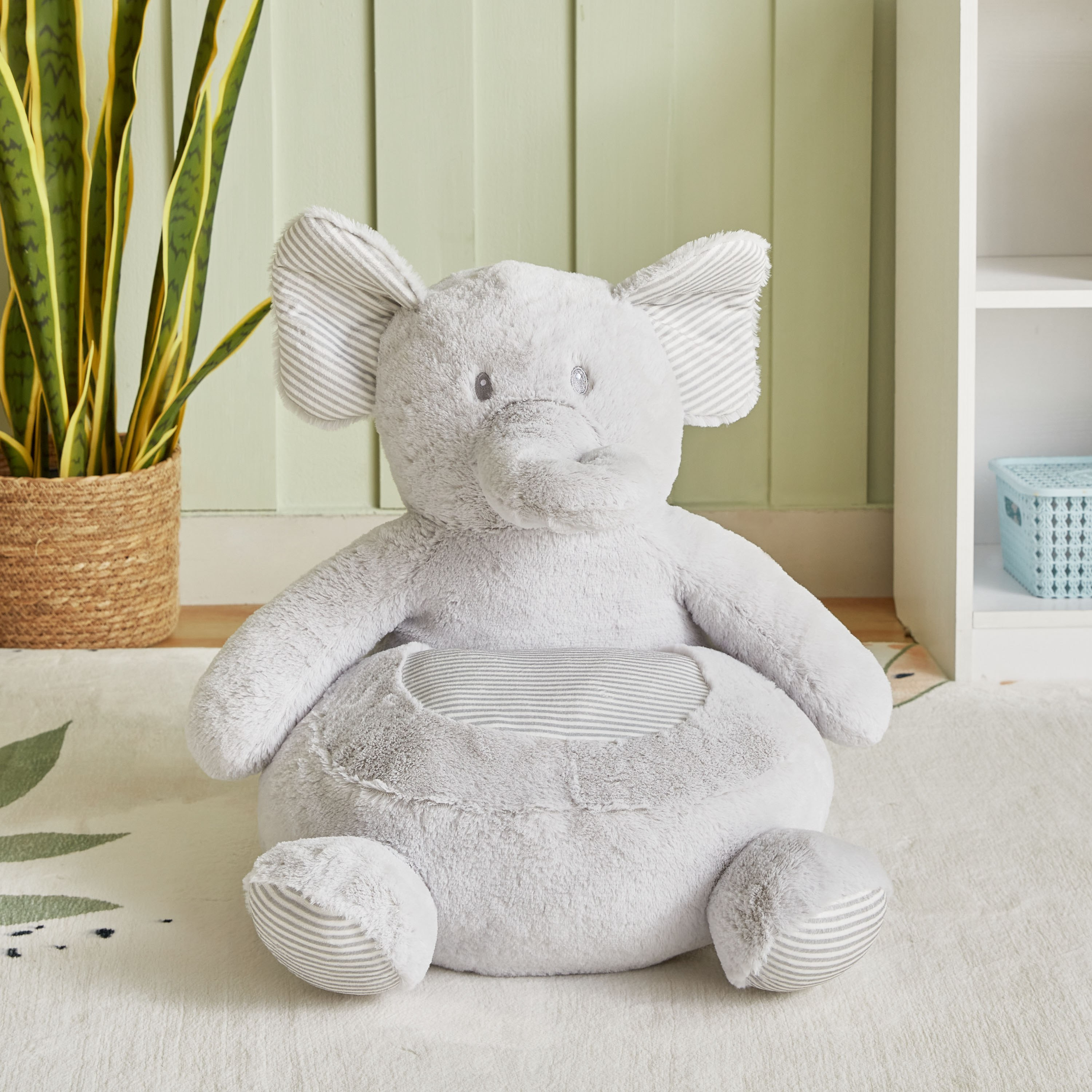 Buy Plush Elephant Chair 43x38x40 cm Online in KSA Homebox