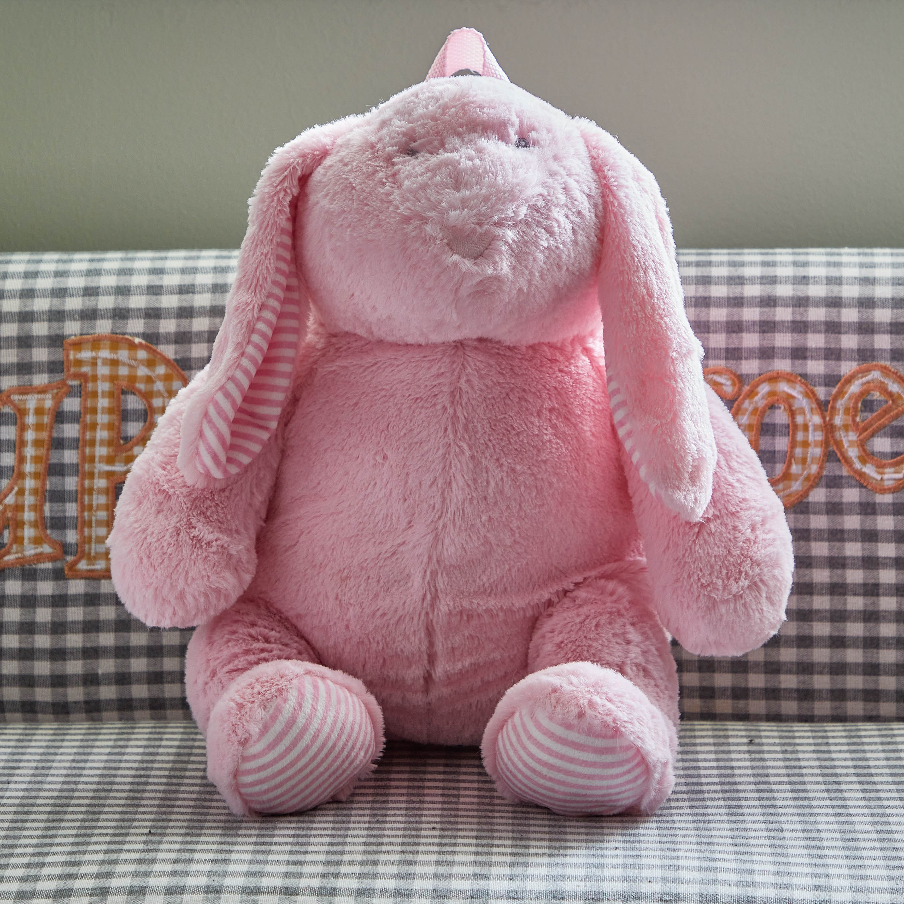 شنطة ظهر ناعمة شكل أرنب - 18x40x7 سم-hbxkidsandyouth-playroom-stationery-image-2