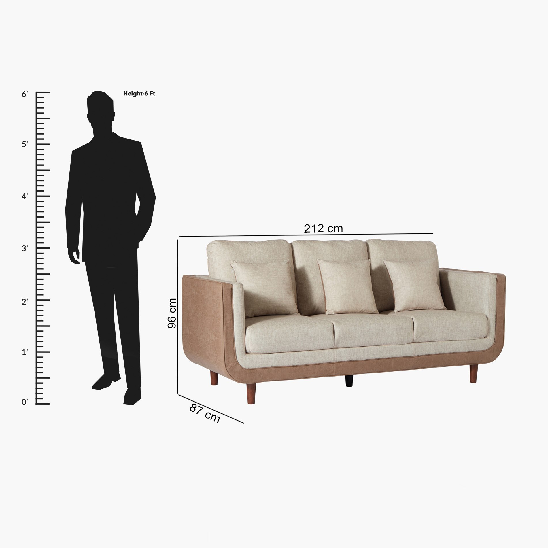 كنبة قماش بـ3 مقاعد مع 3 وسائد من كلارتي-hbxlivingroom-sofasandarmchairs-sofas-image-11