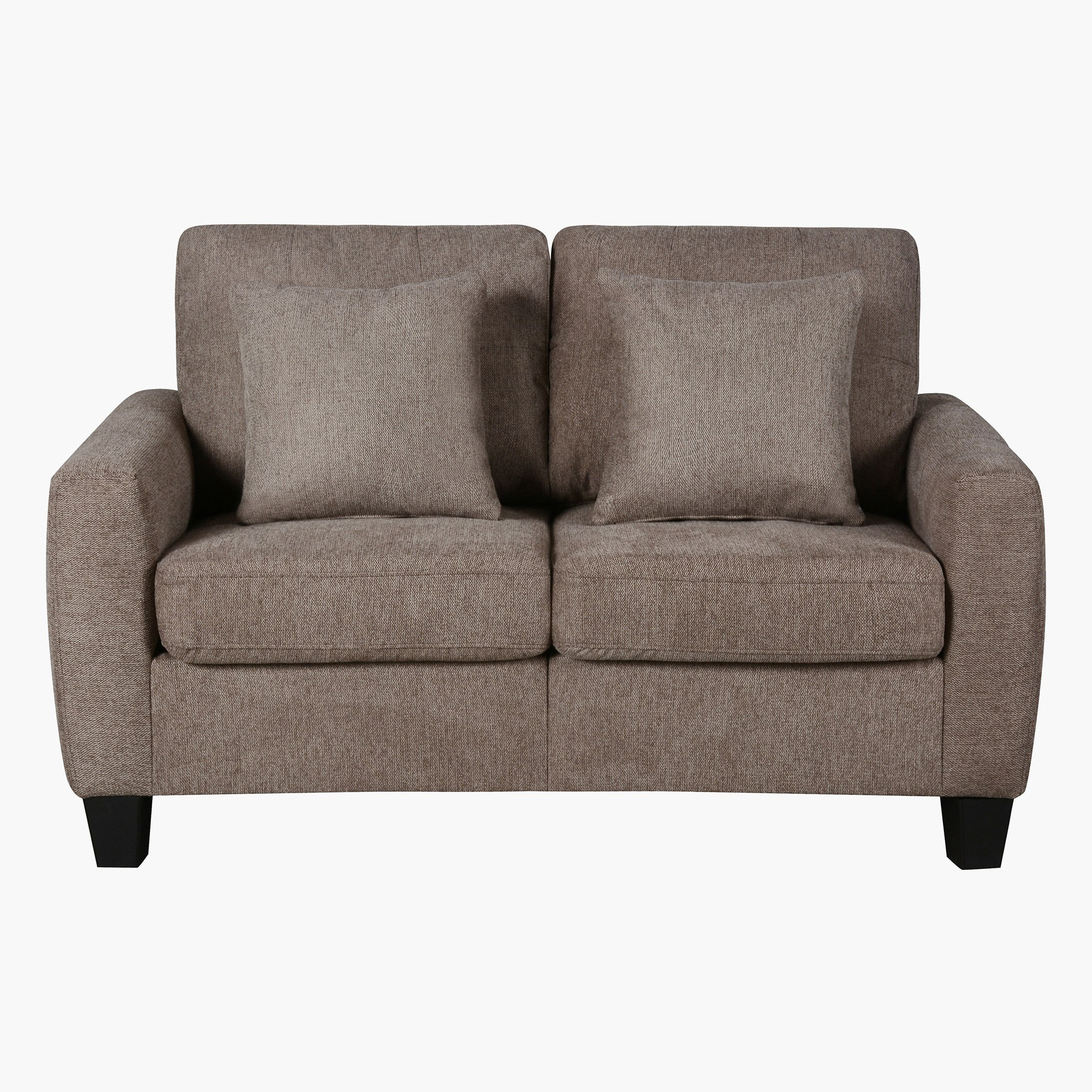 Nevada 2-Seater Fabric Sofa with 2 Cushions-hbxlivingroom-sofasandarmchairs-sofas-image-1