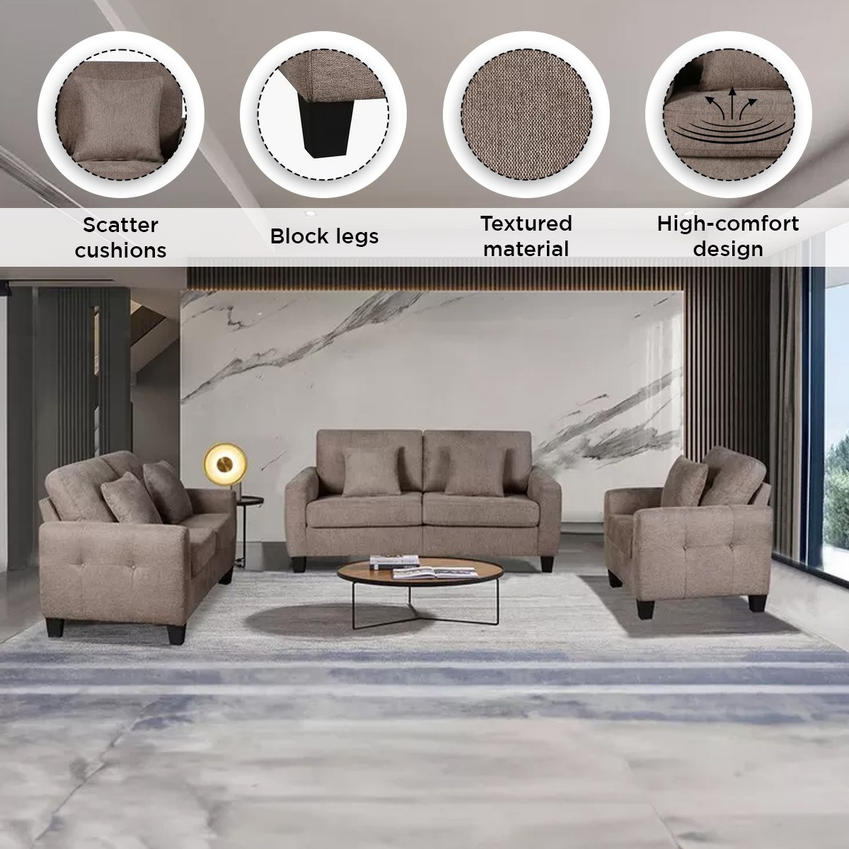 Nevada 2-Seater Fabric Sofa with 2 Cushions-hbxlivingroom-sofasandarmchairs-sofas-image-5