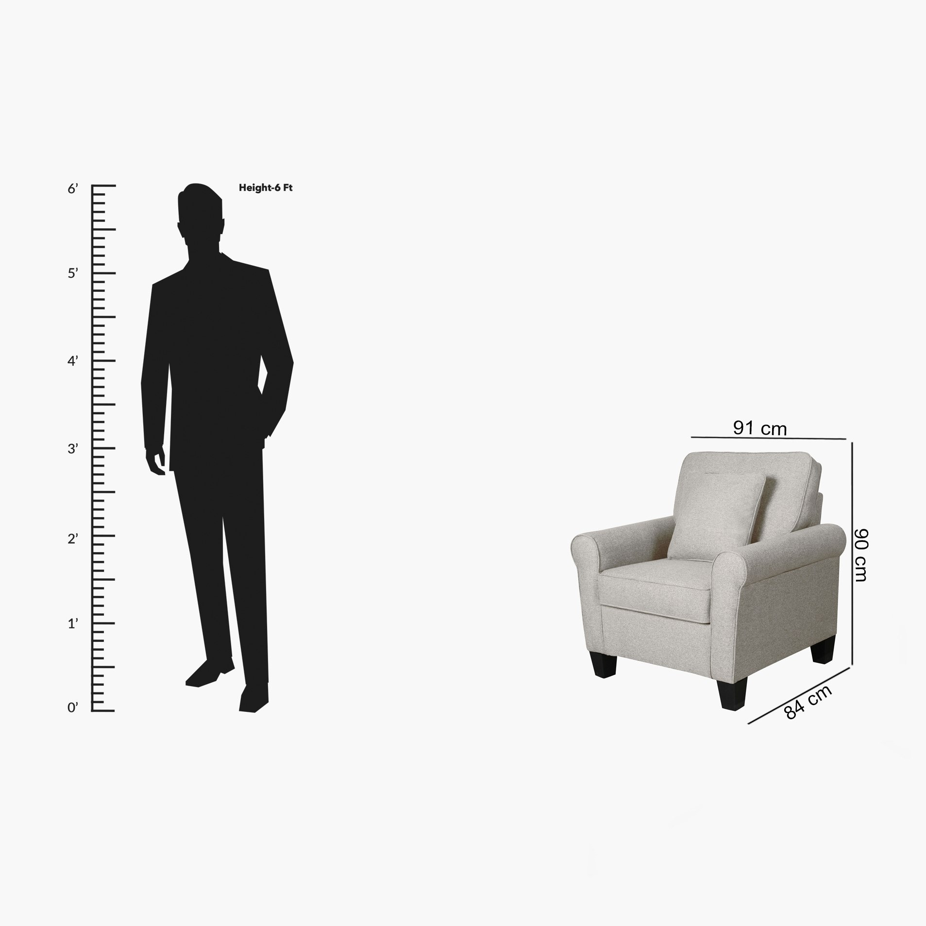 كرسي قماش بمساند ذراعين مع وسادة من كودي-hbxlivingroom-sofasandarmchairs-sofas-image-8