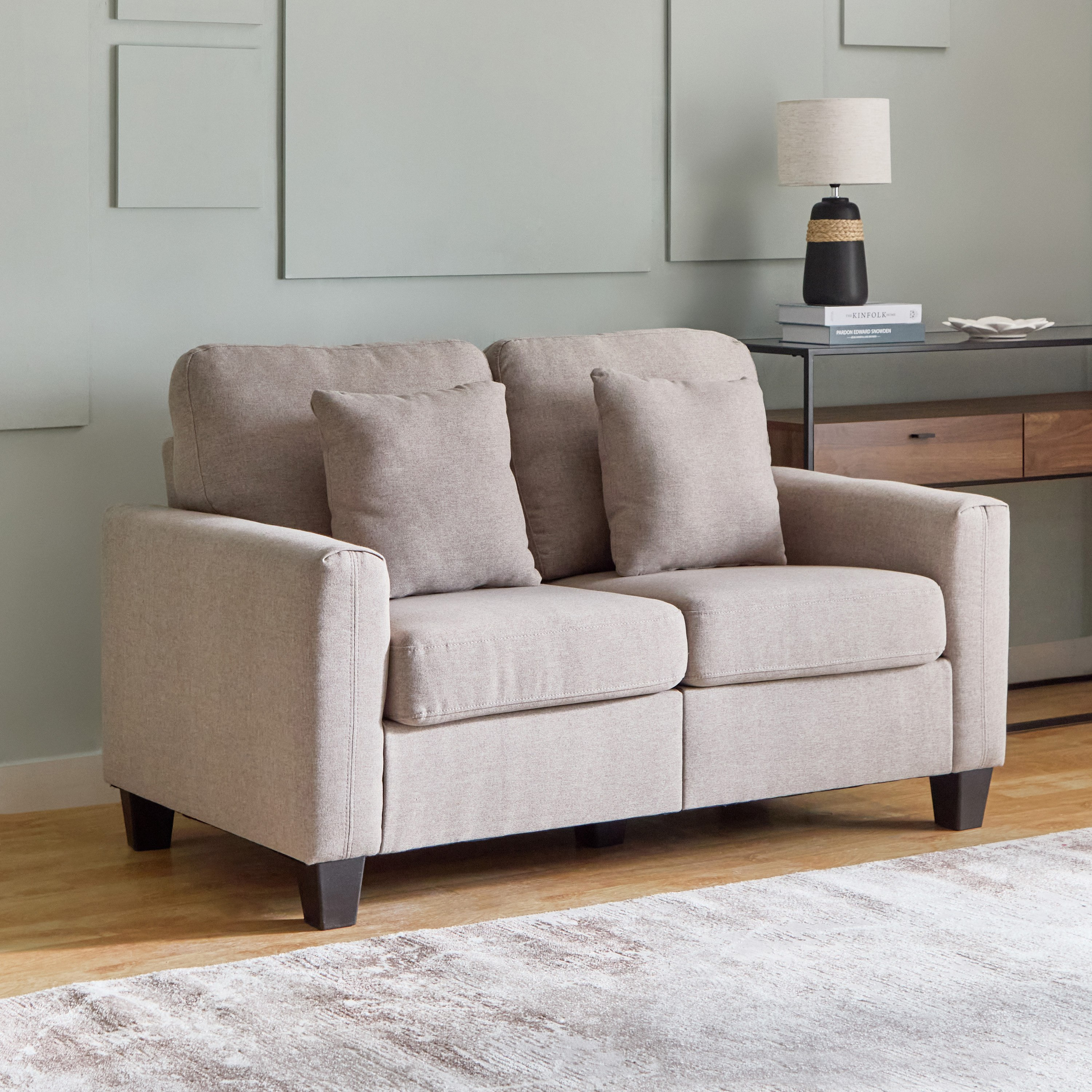 كنبة قماشية مقعدين مع وسادتين من جينيفا-hbxlivingroom-sofasandarmchairs-sofas-image-1