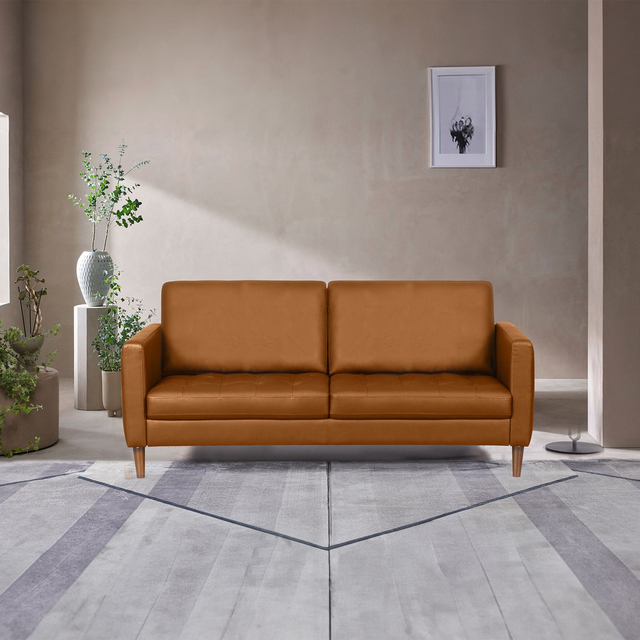 كنبة جلد صناعي 3 ++ - كارا-hbxlivingroom-sofasandarmchairs-sofas-image-2