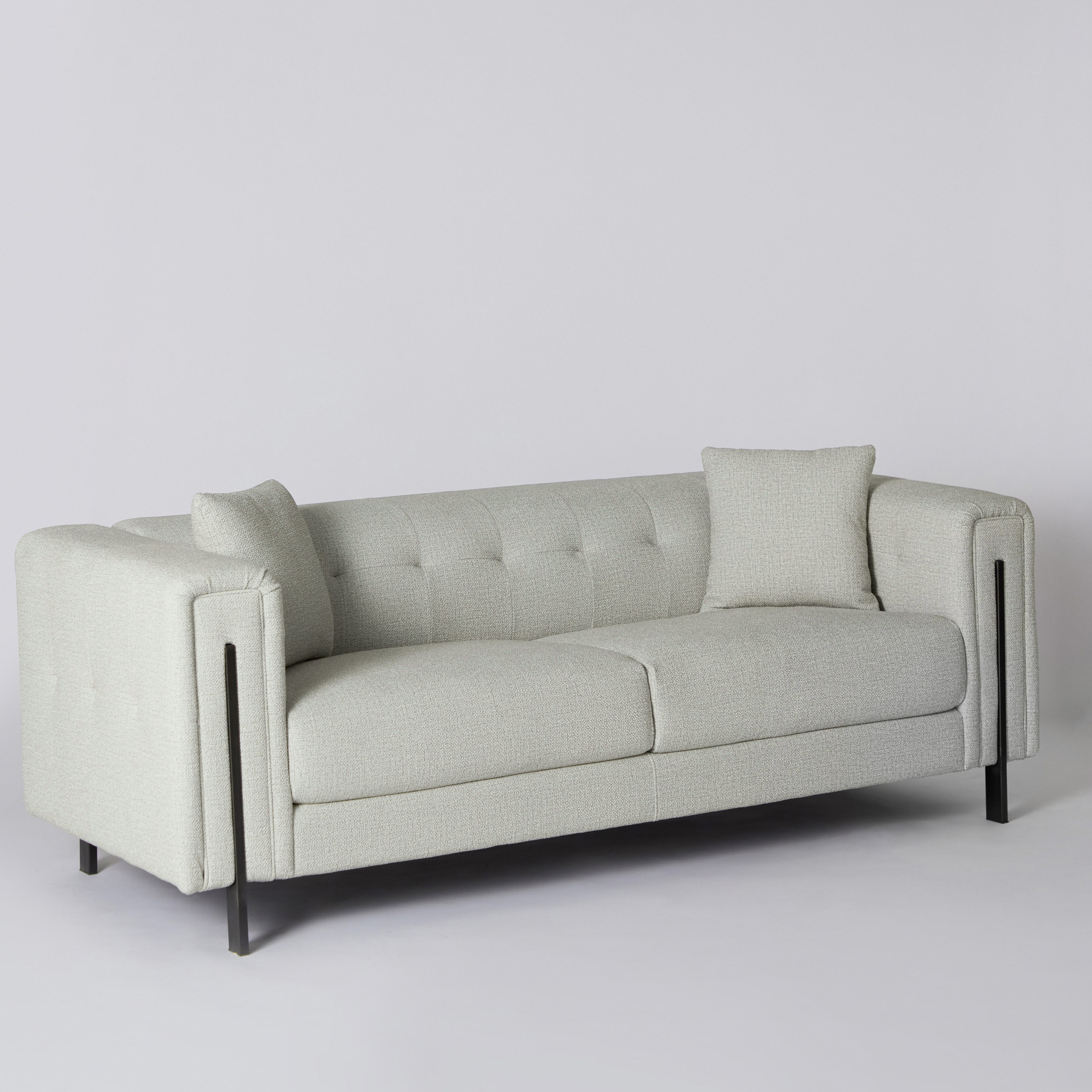 Glisten 3-Seater Fabric Sofa with 2 Cushions-hbxlivingroom-sofasandarmchairs-sofas-image-12