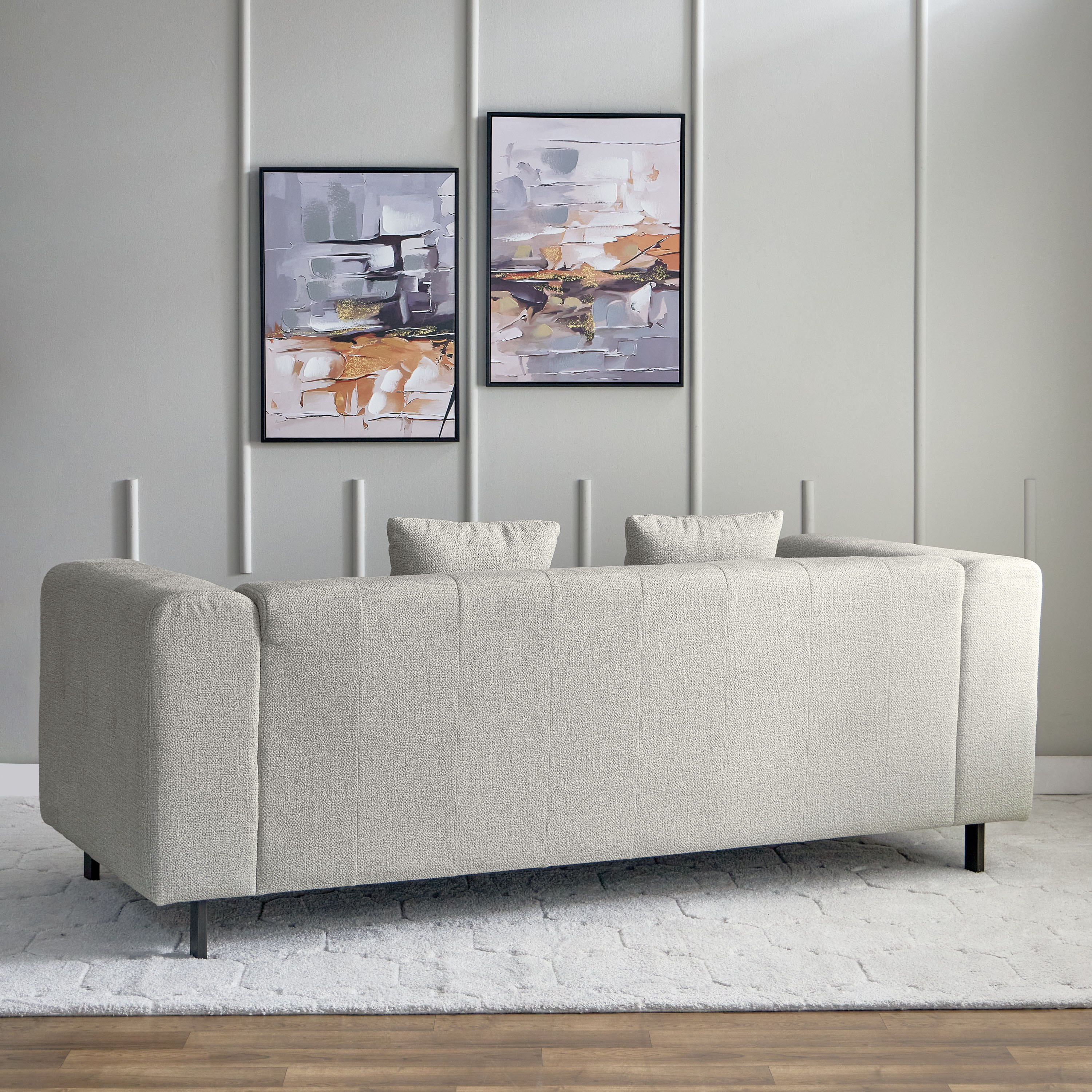 Glisten 3-Seater Fabric Sofa with 2 Cushions-hbxlivingroom-sofasandarmchairs-sofas-image-3