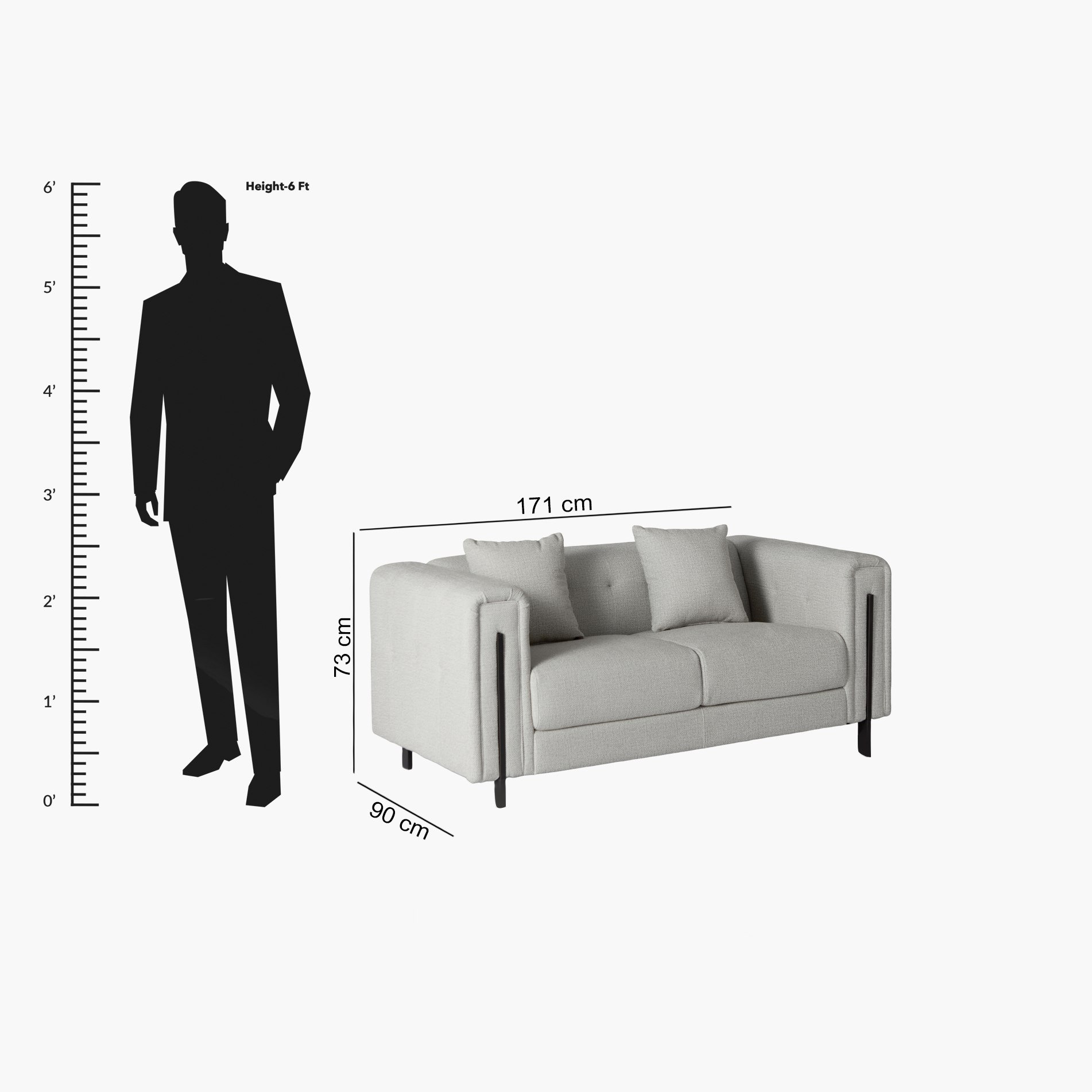 Glisten 2- Seater Fabric Sofa with 2 Cushions-hbxlivingroom-sofasandarmchairs-sofas-image-14