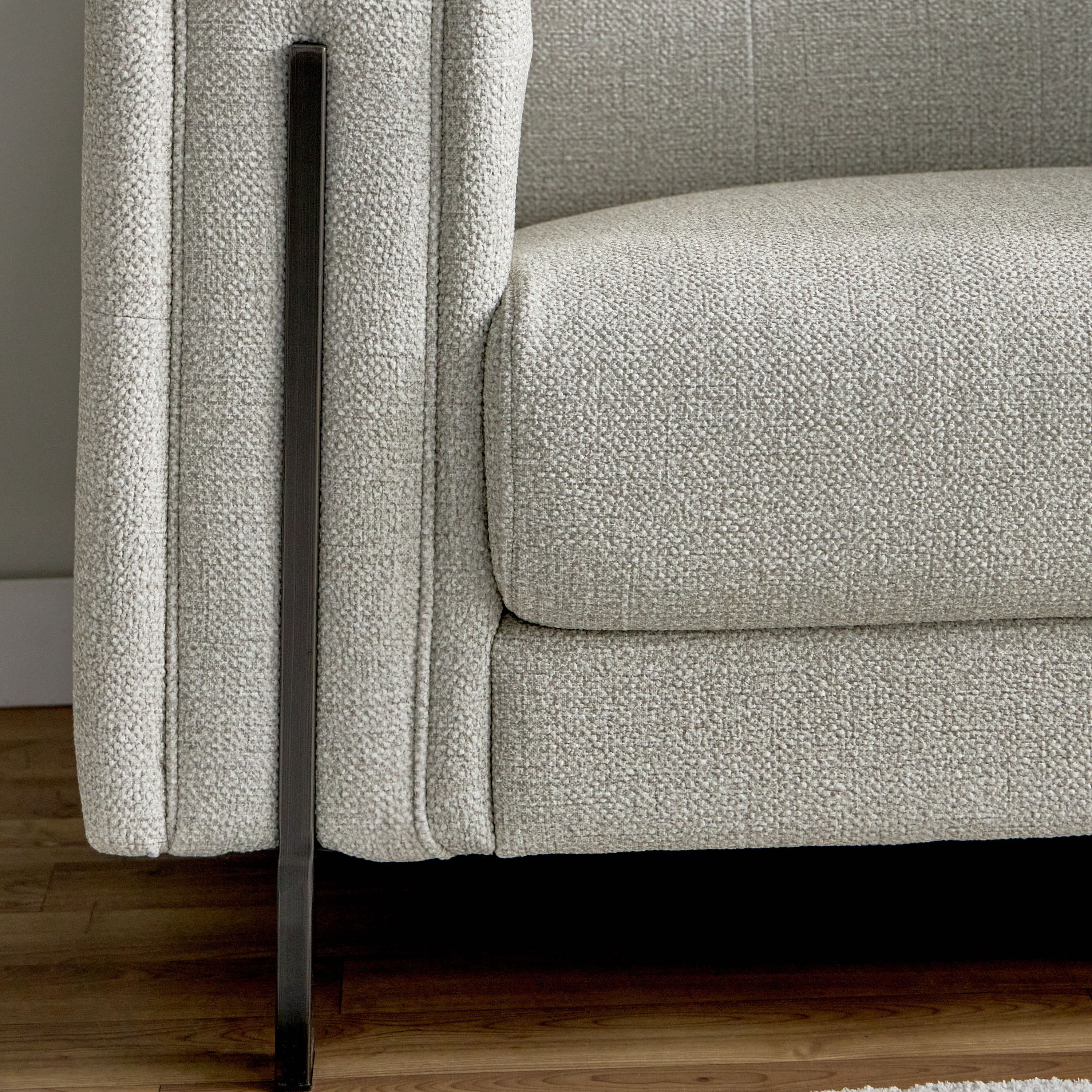 Glisten Armchair Fabric Sofa with 1 Cushion-hbxlivingroom-sofasandarmchairs-sofas-image-7