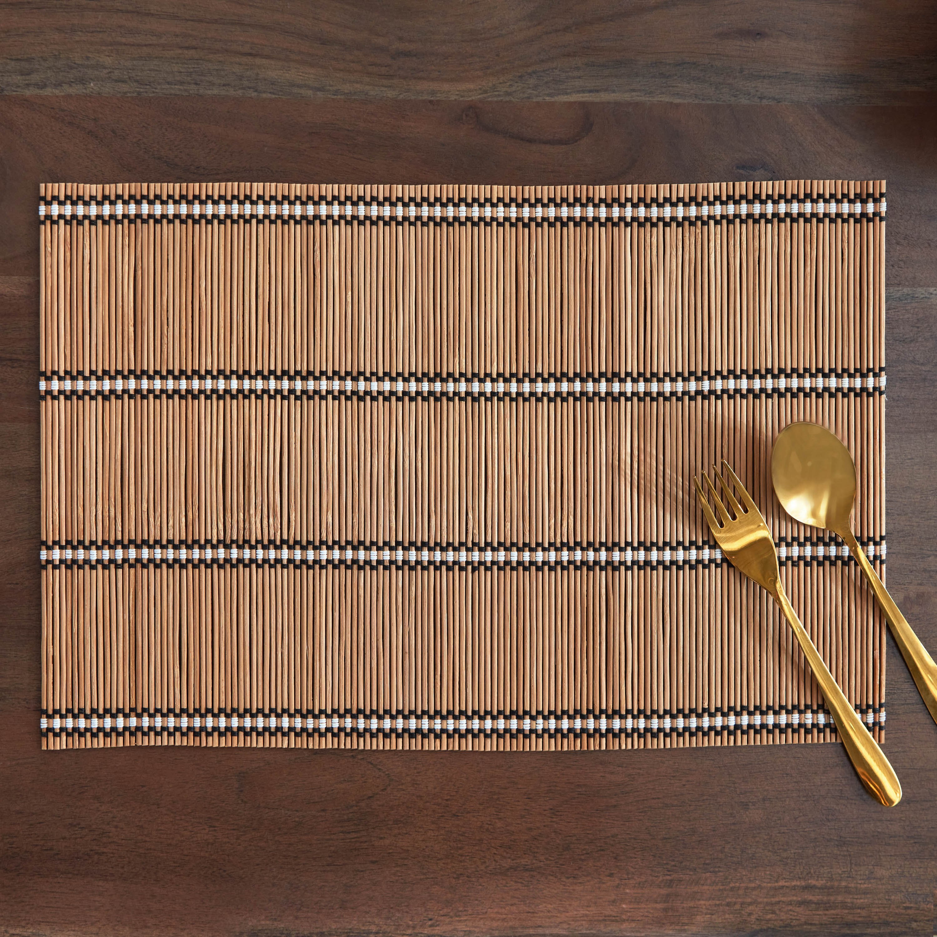 Bamboona Ric 4-Piece Placemat Set - 30x45 cm-hbxdecorandfurnishings-homefurnishings-tablelinens-image-1