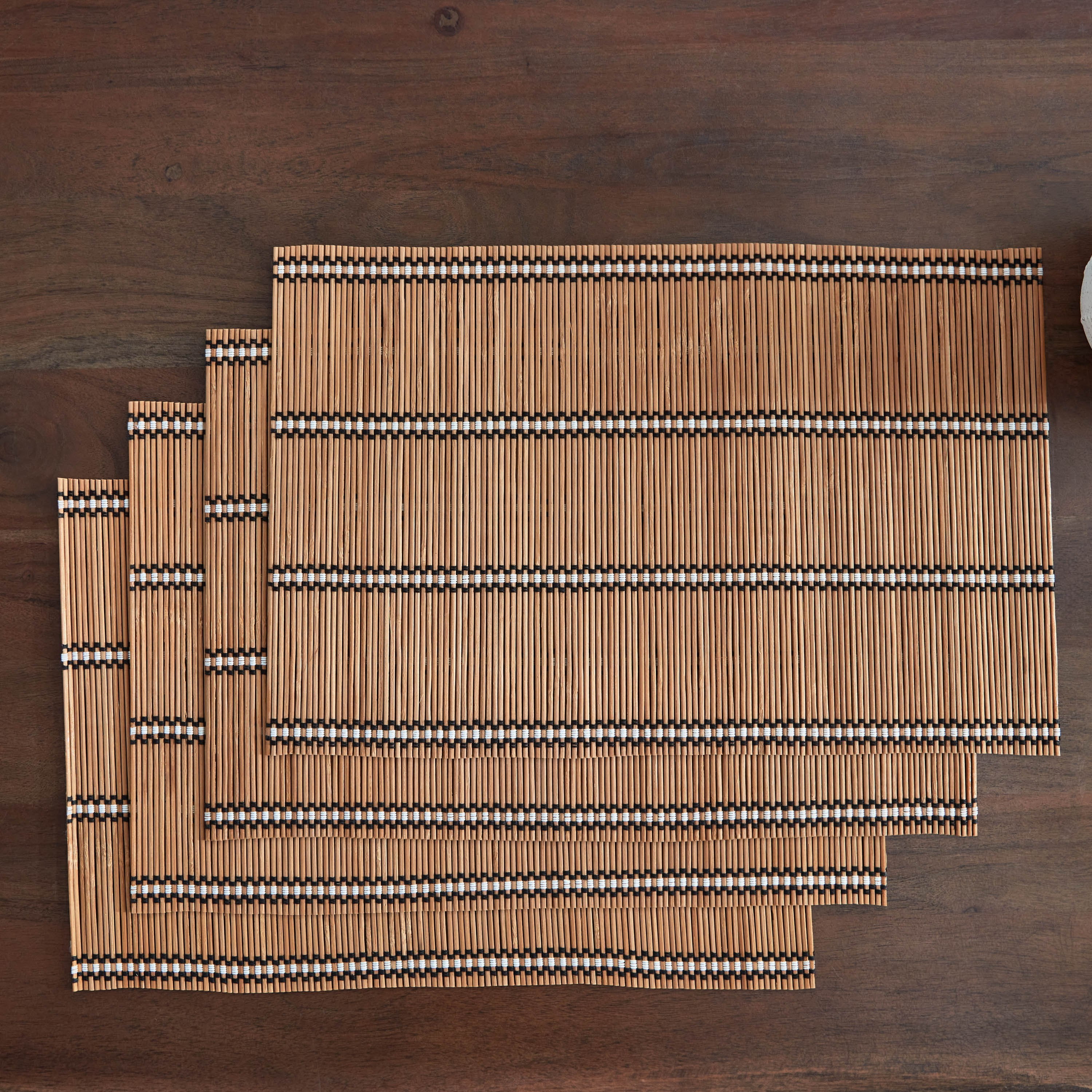 Bamboona Ric 4-Piece Placemat Set - 30x45 cm-hbxdecorandfurnishings-homefurnishings-tablelinens-image-2