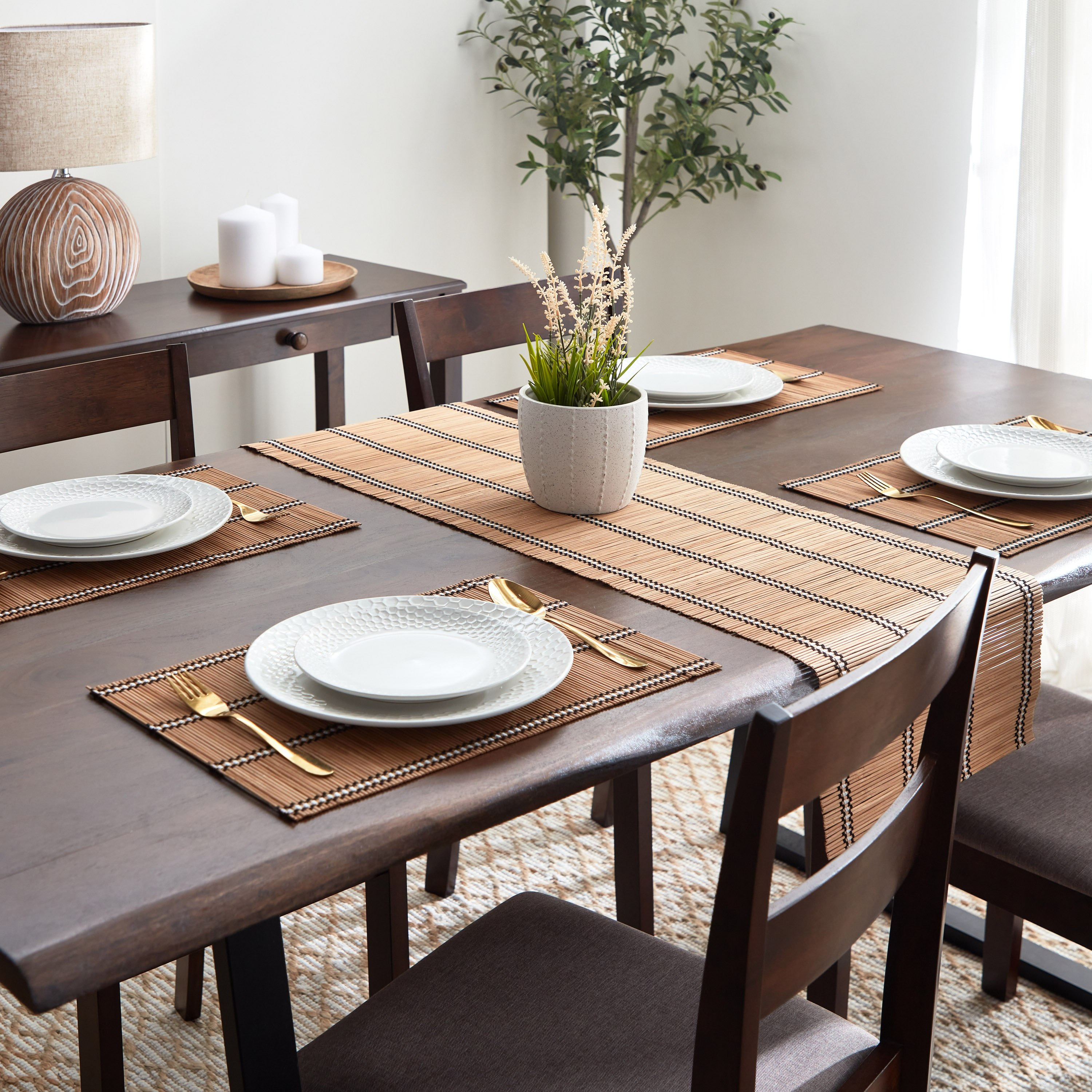 Bamboona Ric 4-Piece Placemat Set - 30x45 cm-hbxdecorandfurnishings-homefurnishings-tablelinens-image-5