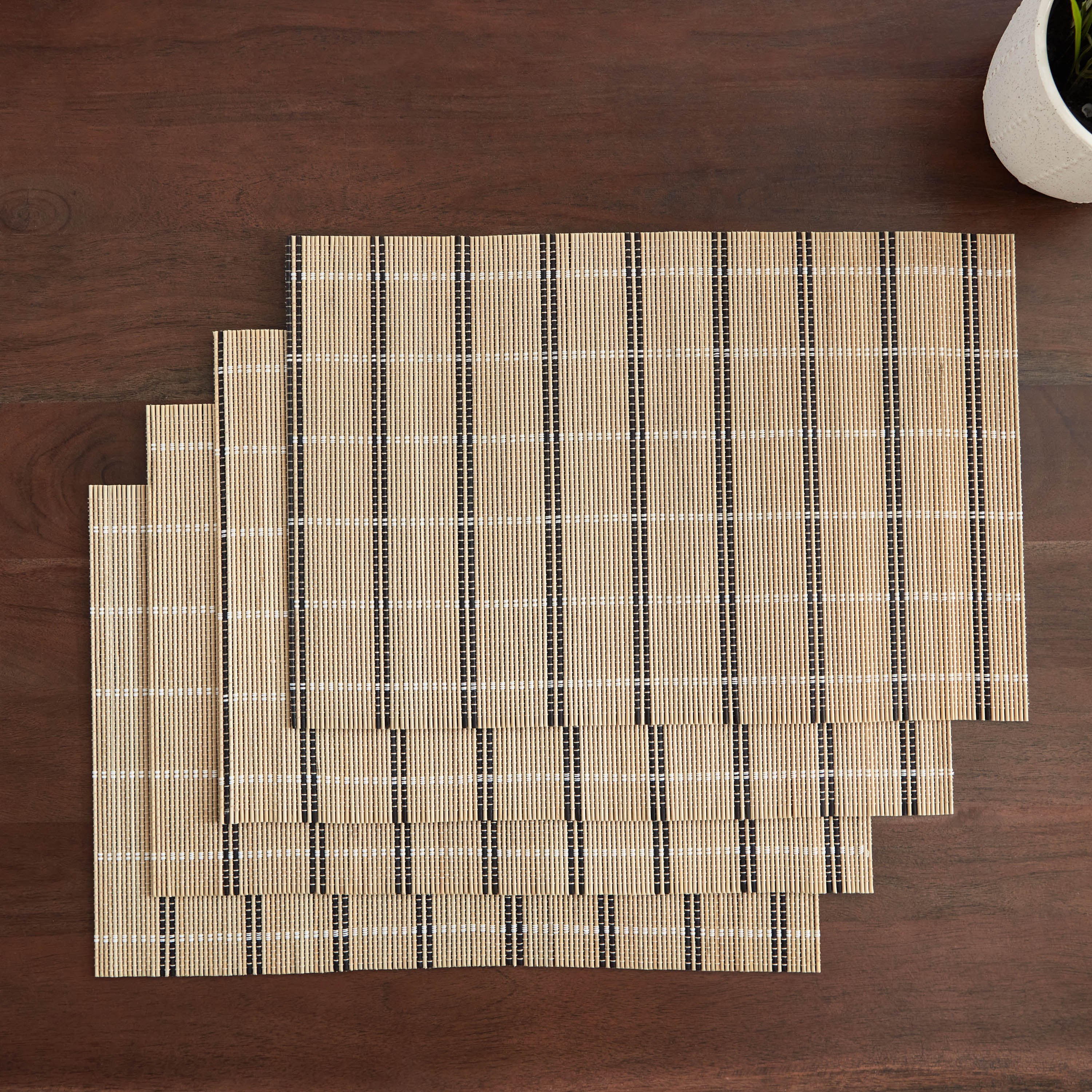طقم لبادات صحون 4 قطع بري من بامبونا - 30x45 سم-hbxdecorandfurnishings-homefurnishings-tablelinens-image-2