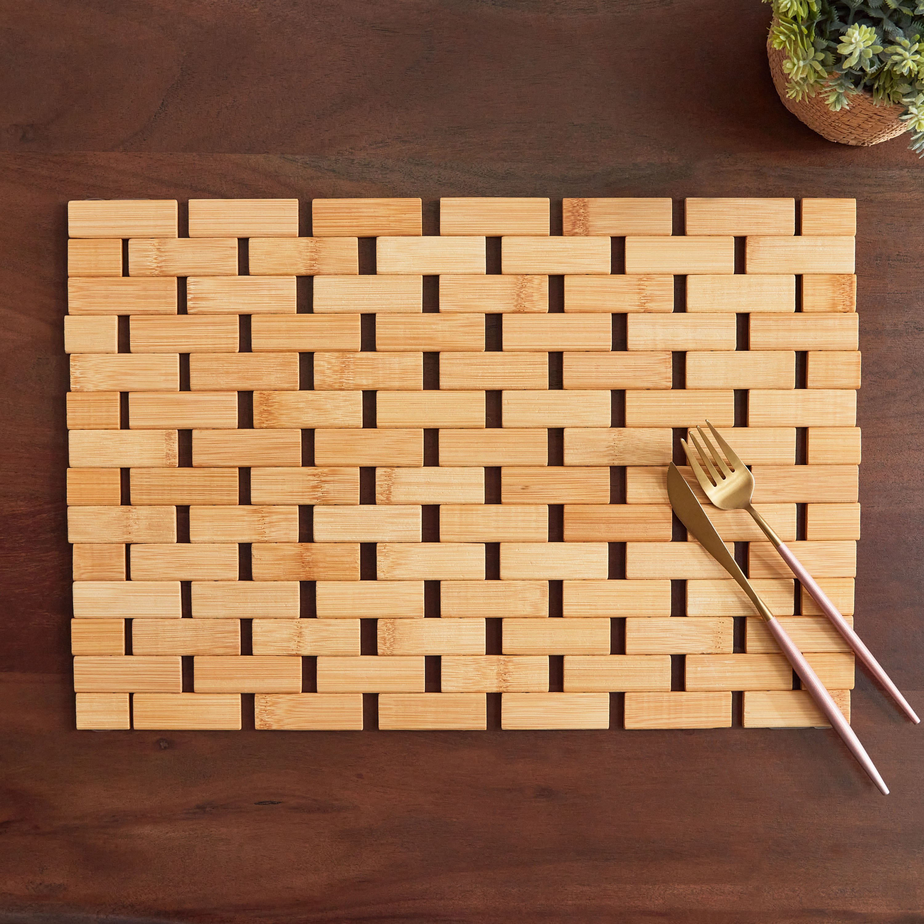 لبادة صحون خشب - 30x45 سم-hbxdecorandfurnishings-homefurnishings-tablelinens-image-1