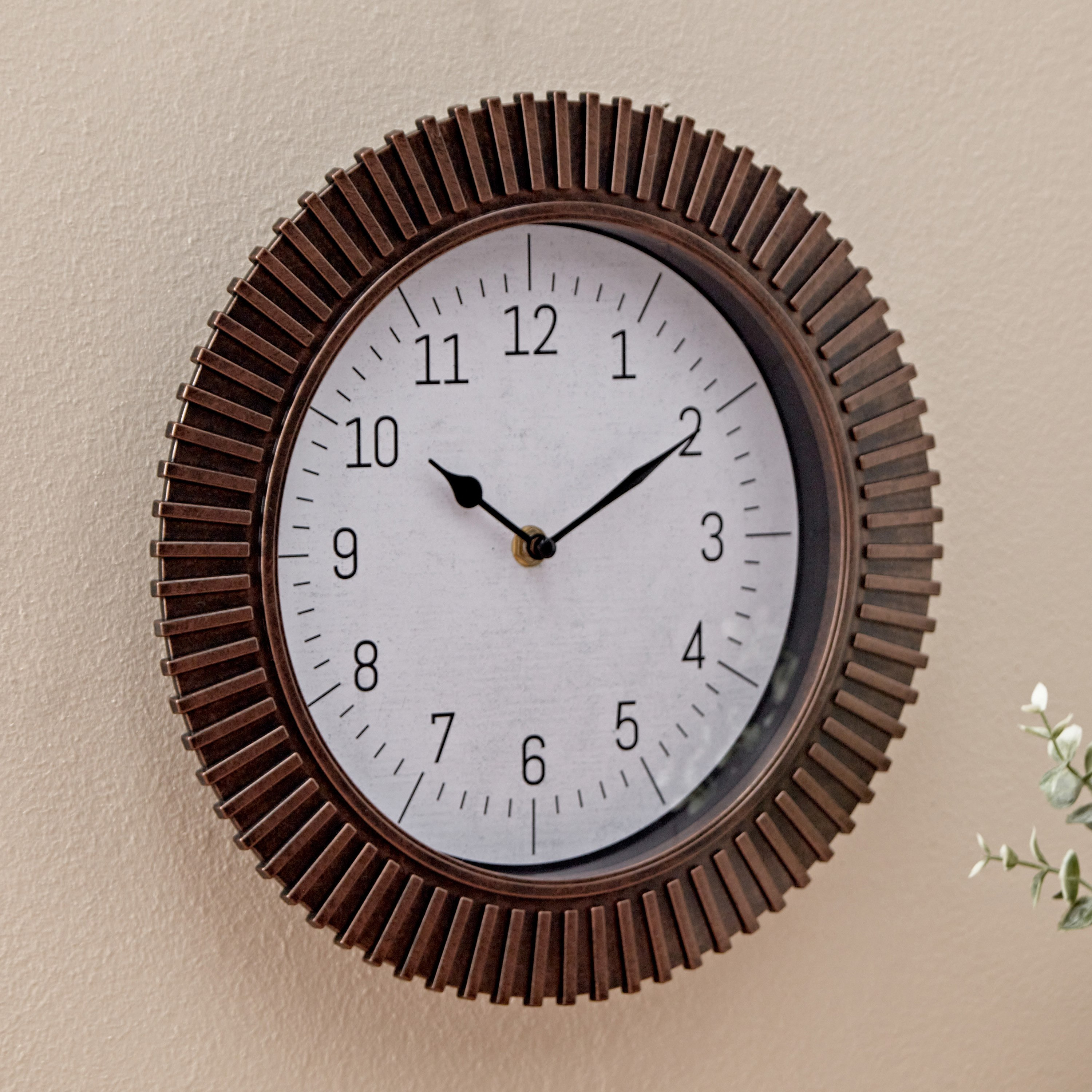 Saratoga Wall Clock - 30.5x4.5 cm-hbxhomeware-hbxdecorandfurnishings-image-1