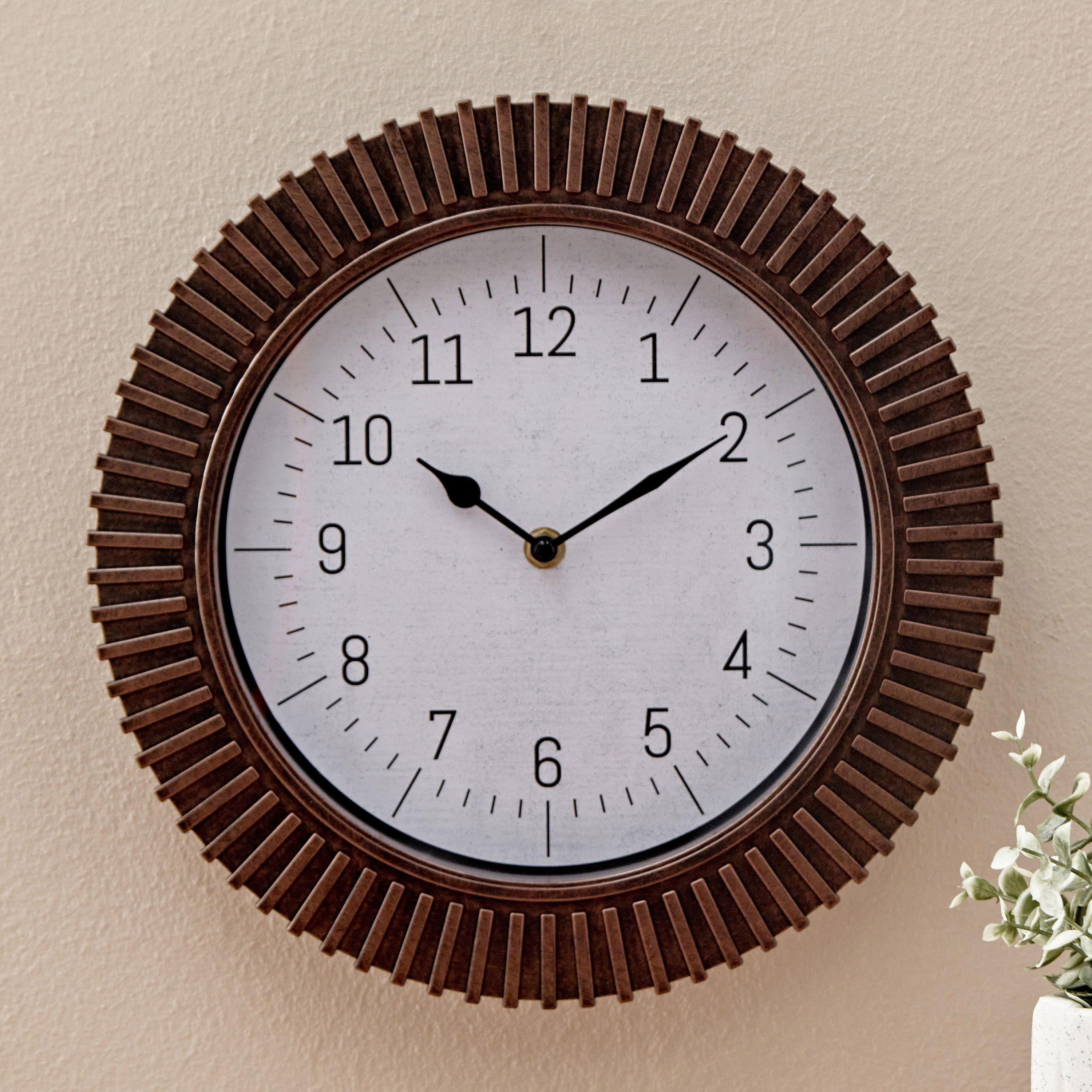 Saratoga Wall Clock - 30.5x4.5 cm-hbxhomeware-hbxdecorandfurnishings-image-2