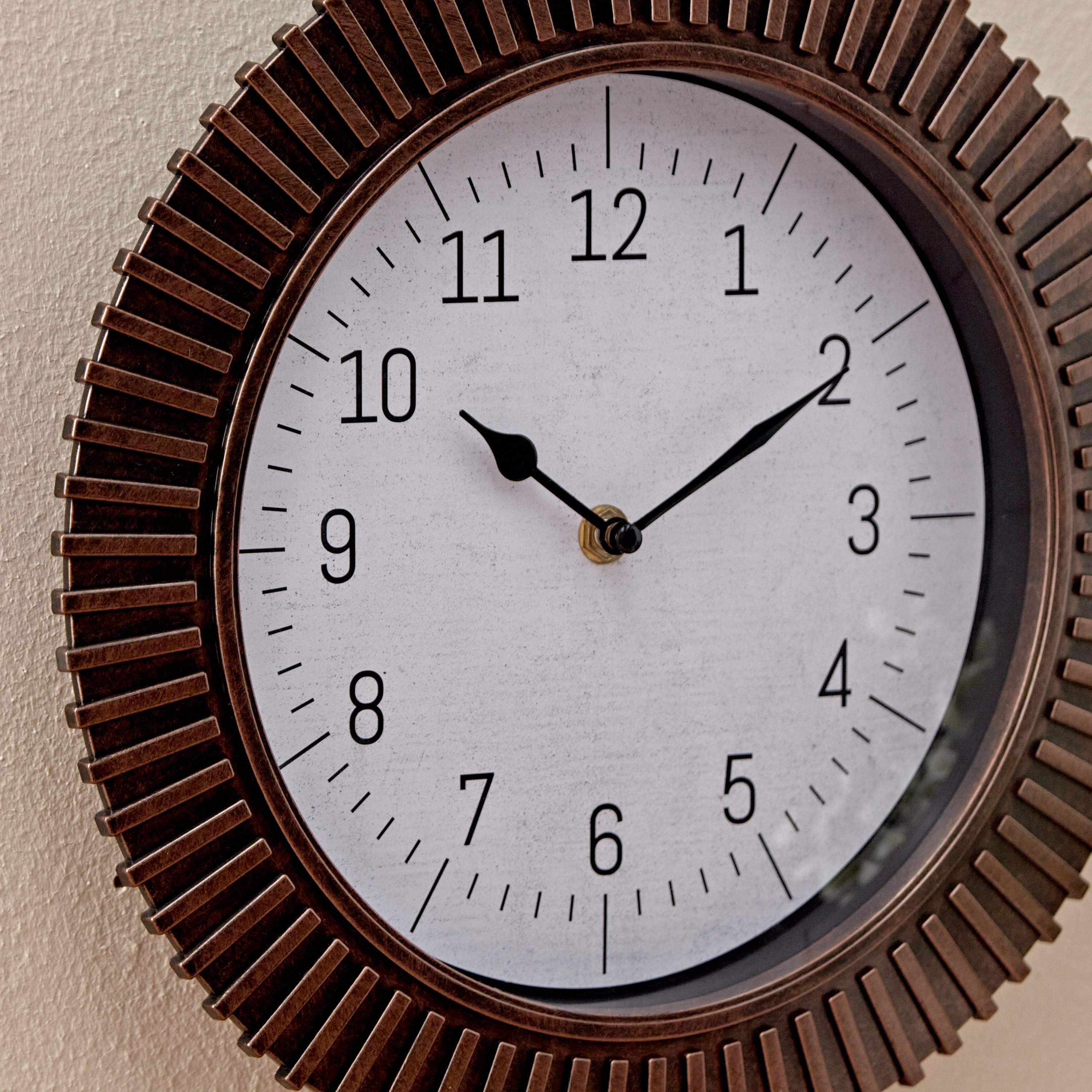 Saratoga Wall Clock - 30.5x4.5 cm-hbxhomeware-hbxdecorandfurnishings-image-3