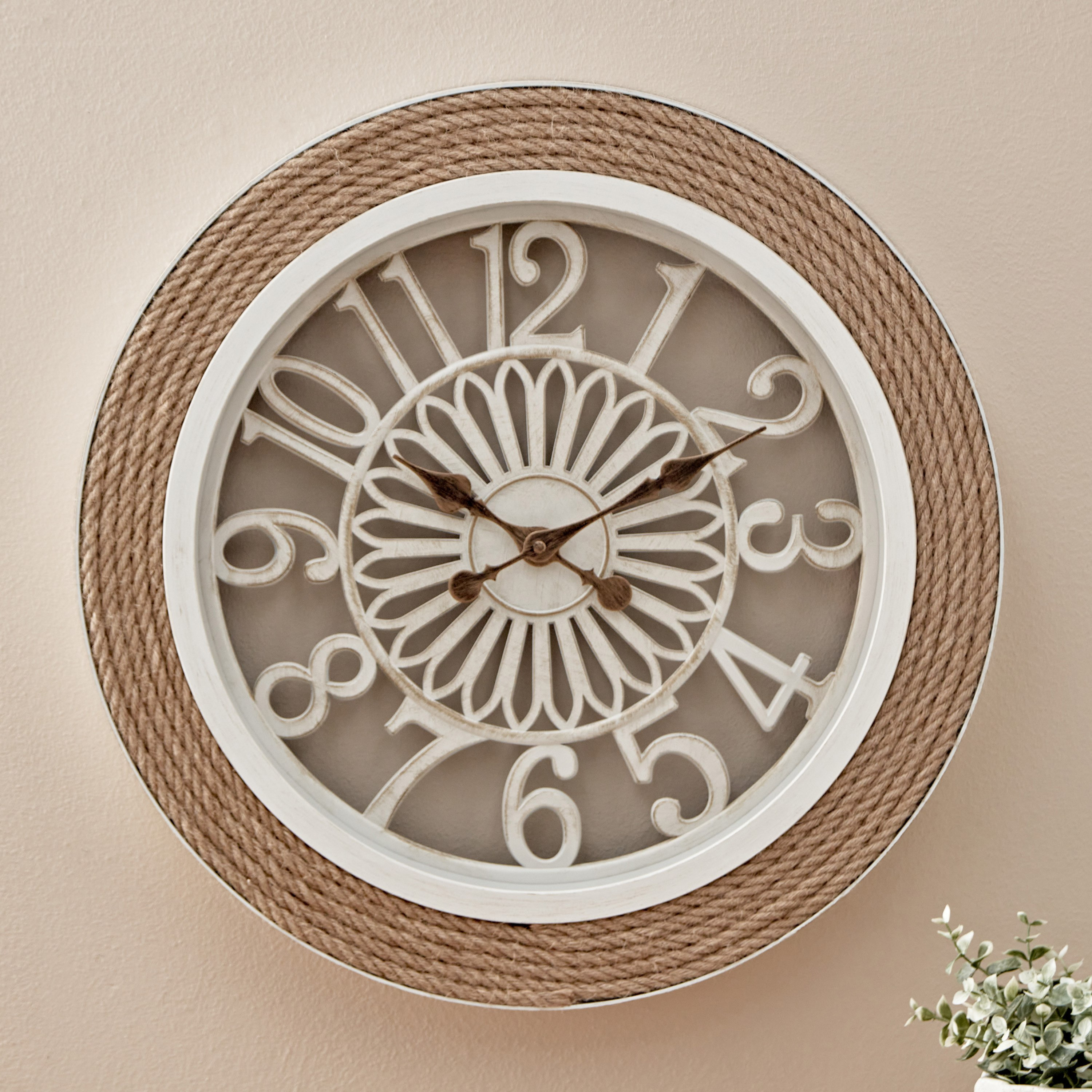 Saratoga Wall Clock with Hemp Rope Runway - 51x5.5 cm-PROMO_HB_AE_B1G1_250925-image-2