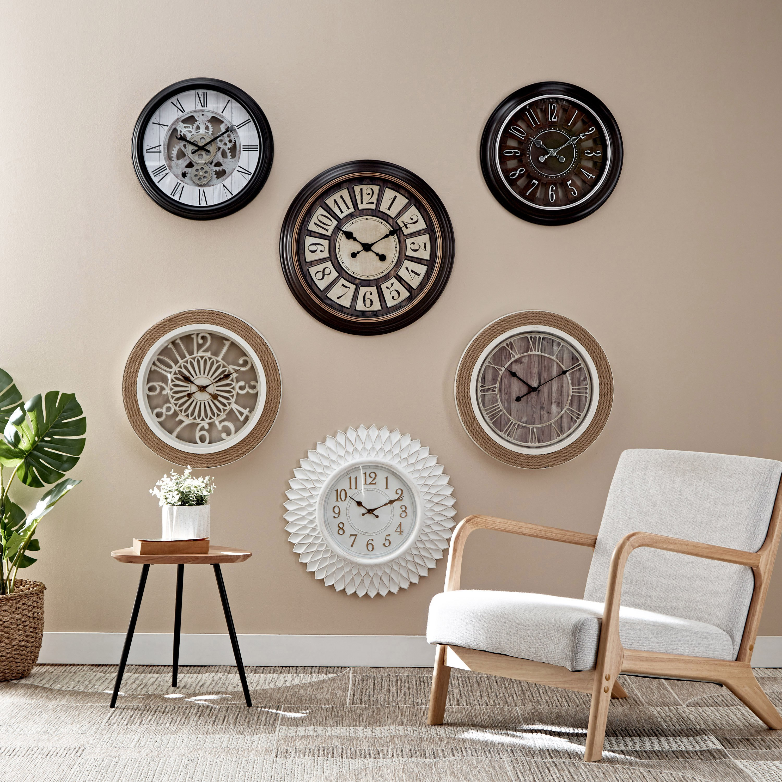 Saratoga Wall Clock with Hemp Rope Runway - 51x5.5 cm-PROMO_HB_AE_B1G1_250925-image-4