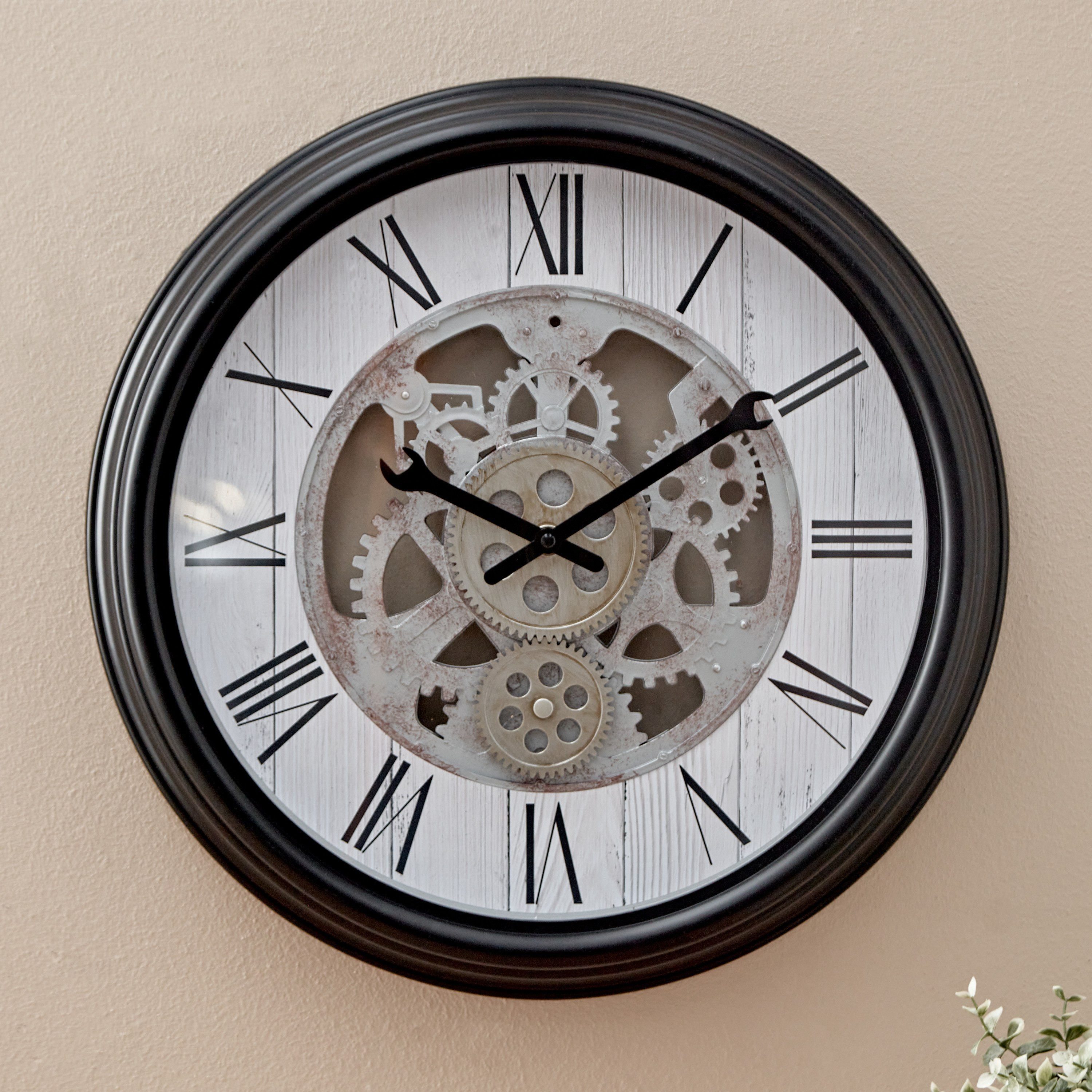 Saratoga Wall Clock - 45.5x6.5 cm-hbxhomeware-hbxdecorandfurnishings-image-2