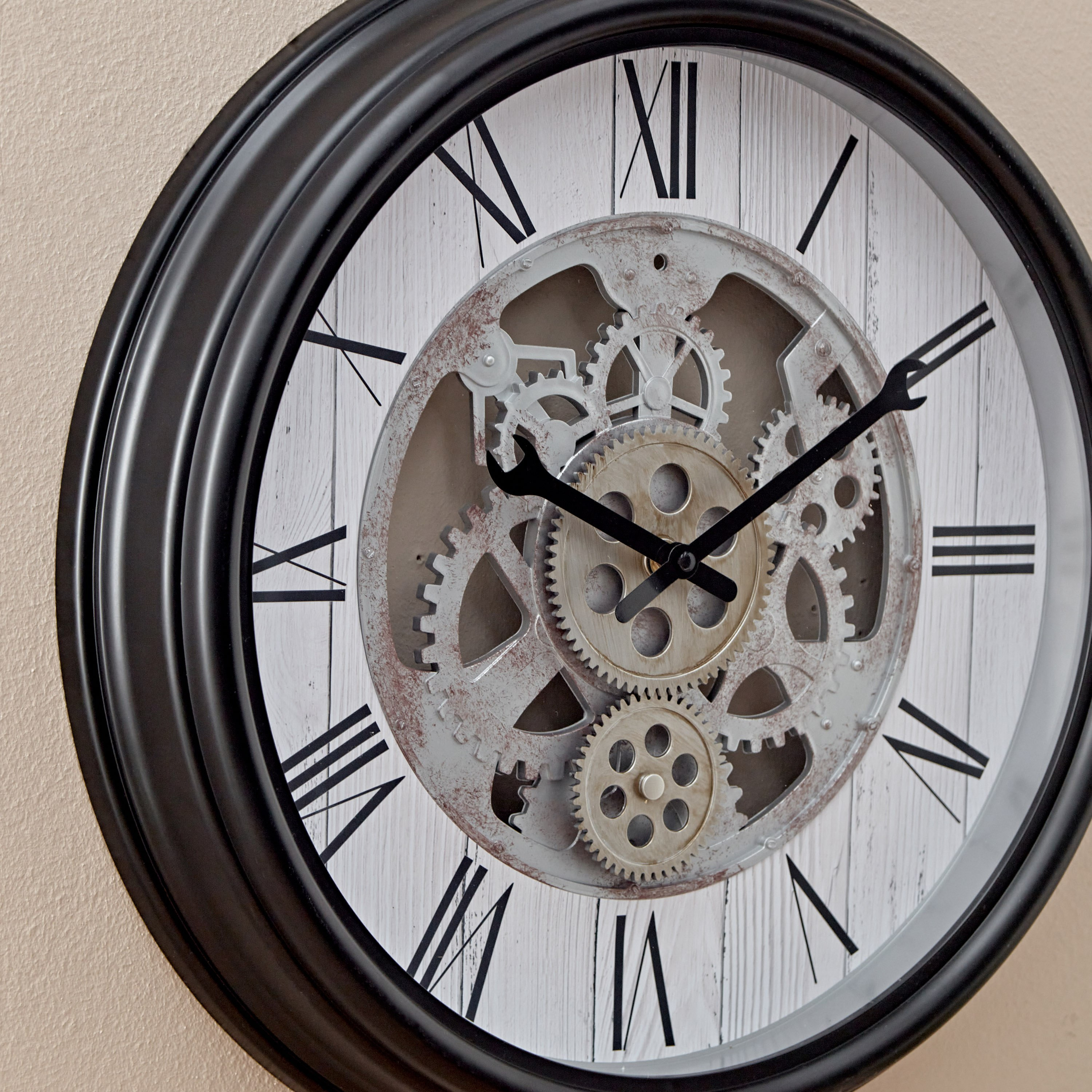 Saratoga Wall Clock - 45.5x6.5 cm-hbxhomeware-hbxdecorandfurnishings-image-3