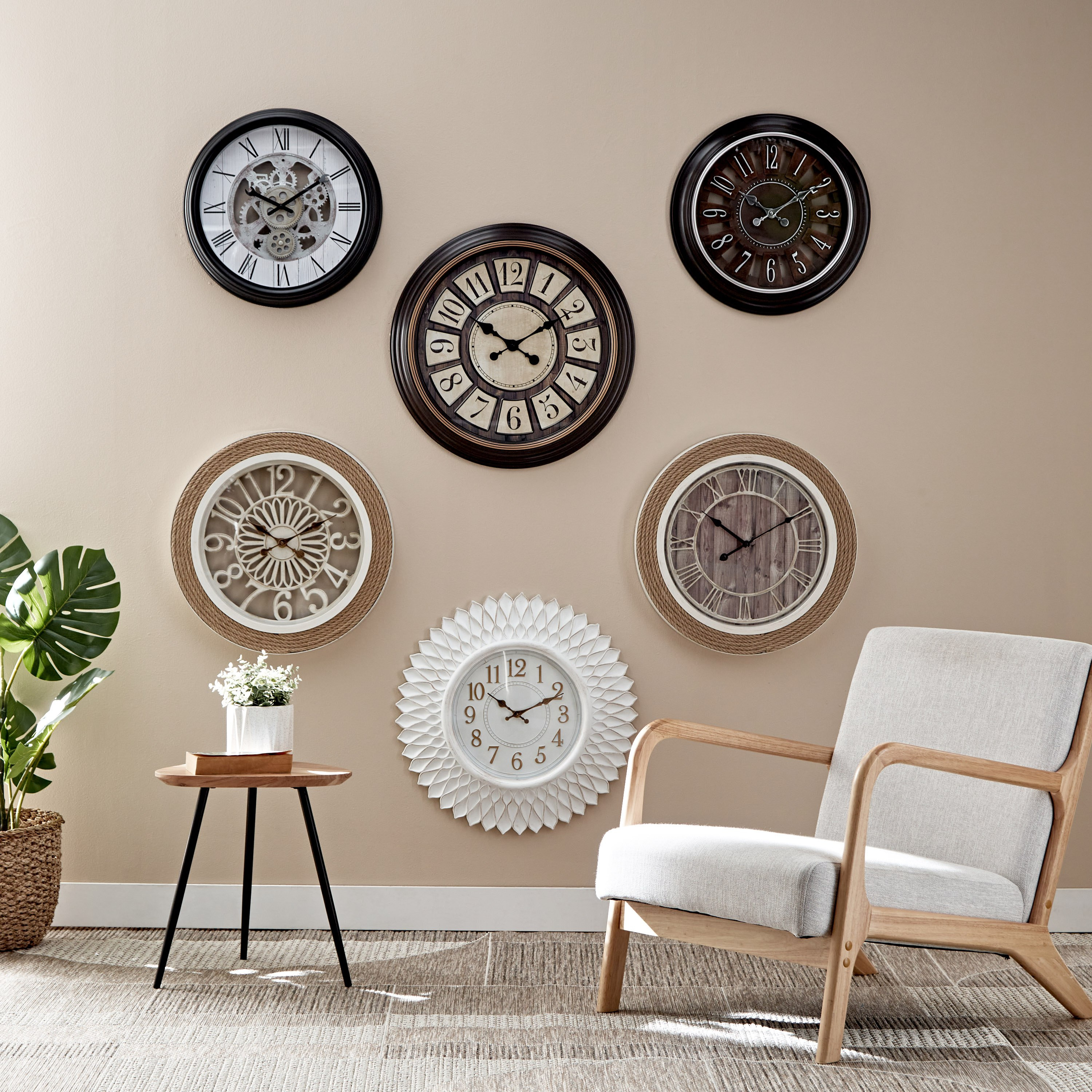 Saratoga Wall Clock - 45.5x6.5 cm-hbxhomeware-hbxdecorandfurnishings-image-4