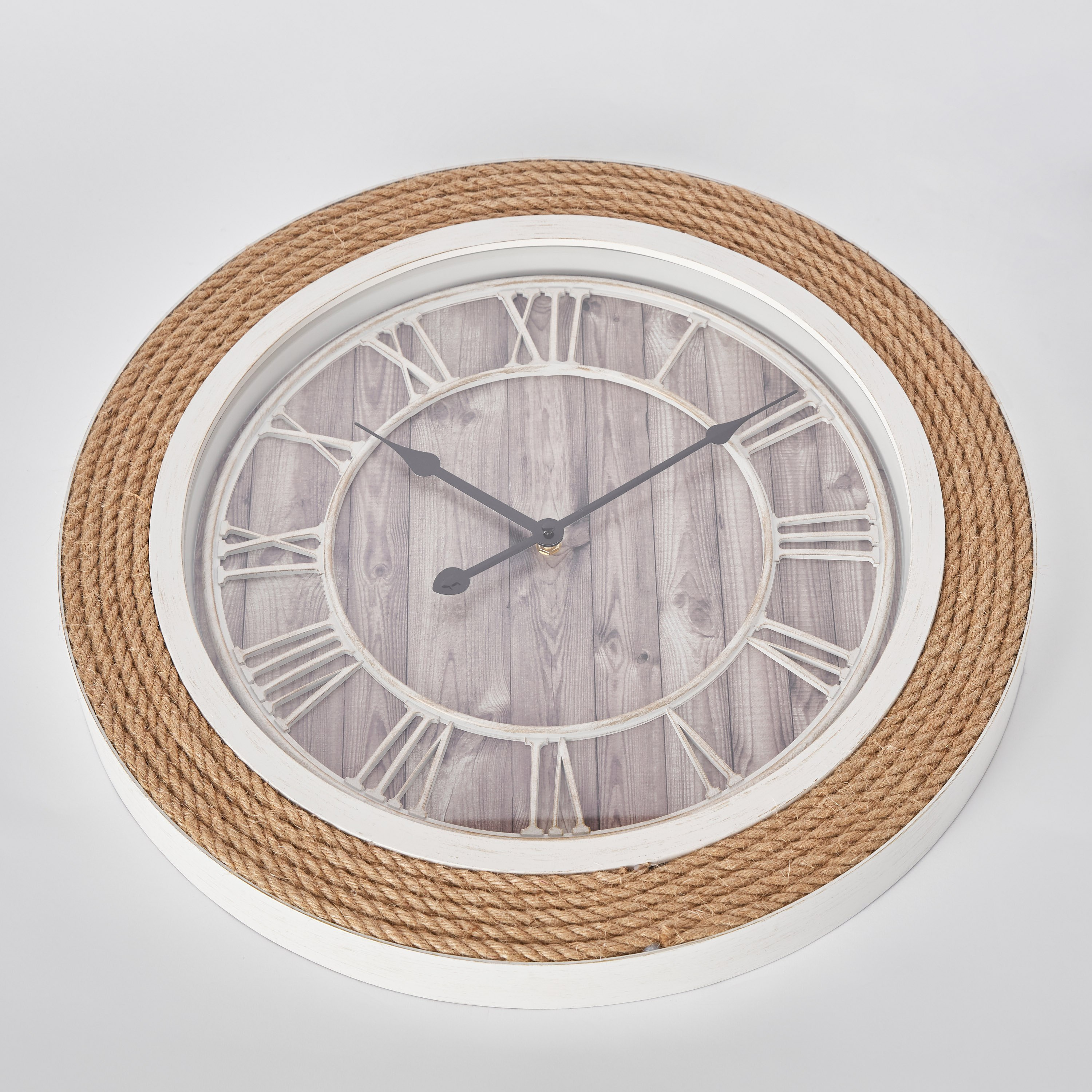 ساعة حائط بحبل القنب من ساراتوجا - 51x5 سم-hbxhomeware-hbxdecorandfurnishings-image-5