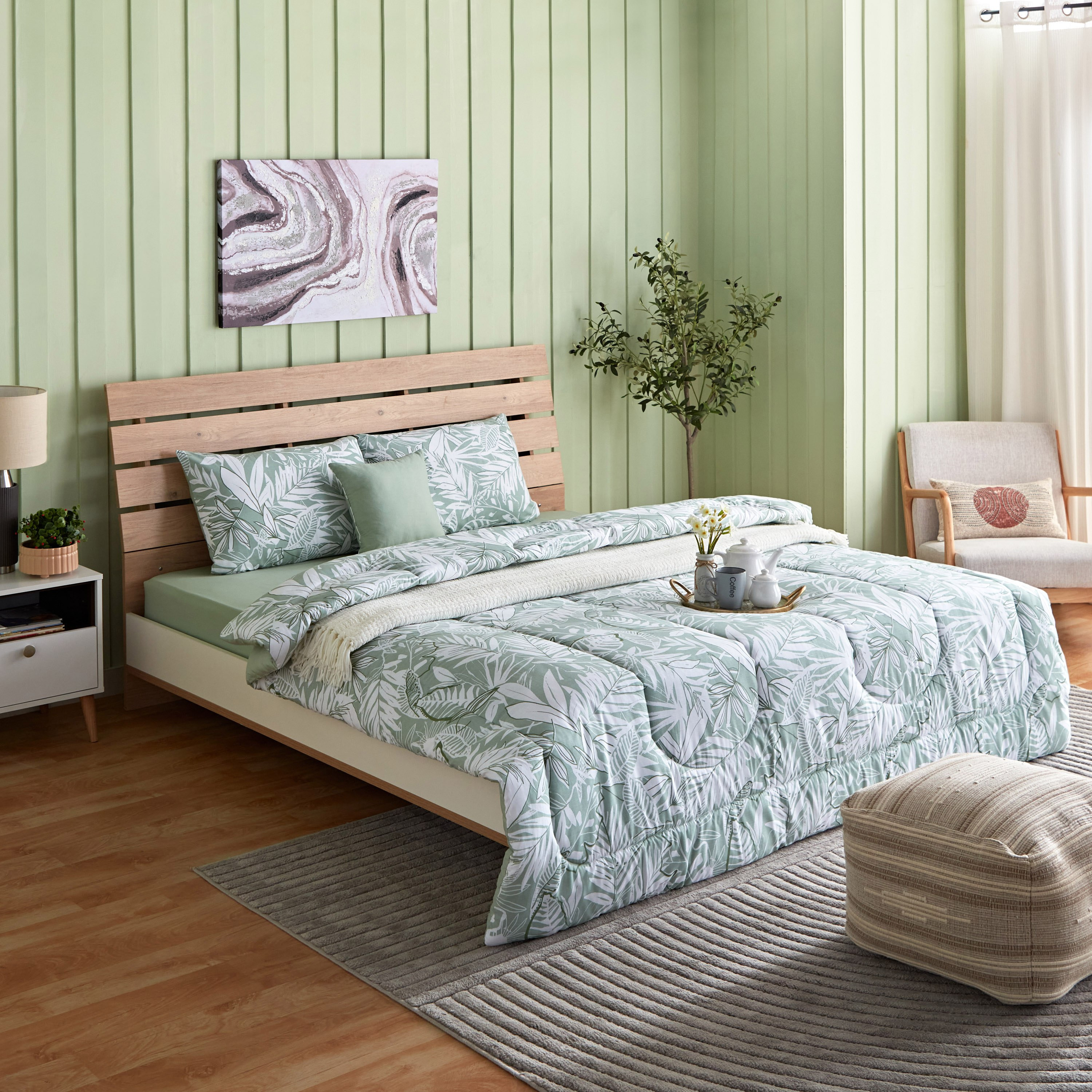 طقم لحاف توين 5 قطن بطبعات ليكو من فالنسيا - 160x220 سم-hbxkidsandyouth-beddingandfurnishings-comfortersets-image-11