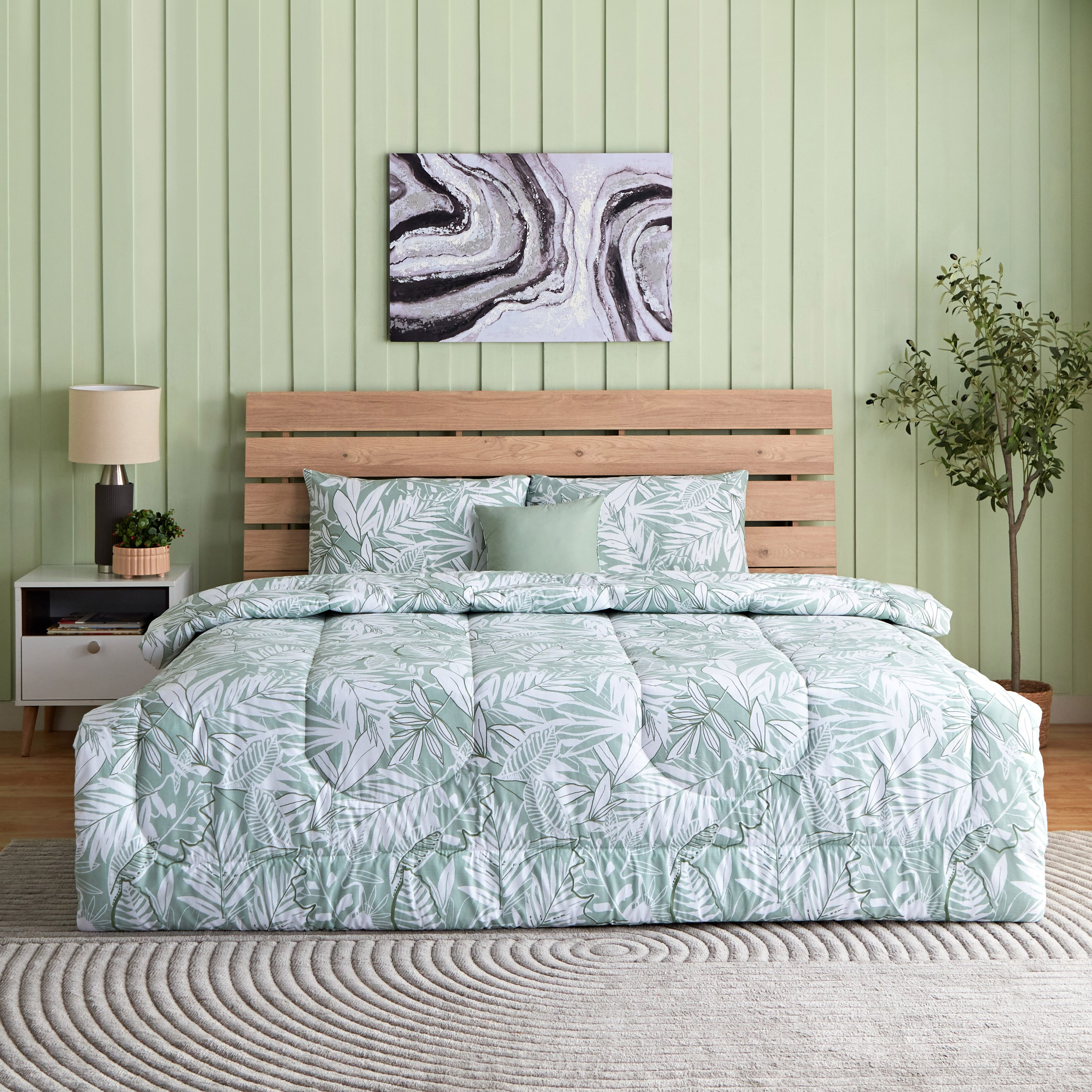 طقم لحاف توين 5 قطن بطبعات ليكو من فالنسيا - 160x220 سم-hbxkidsandyouth-beddingandfurnishings-comfortersets-image-2