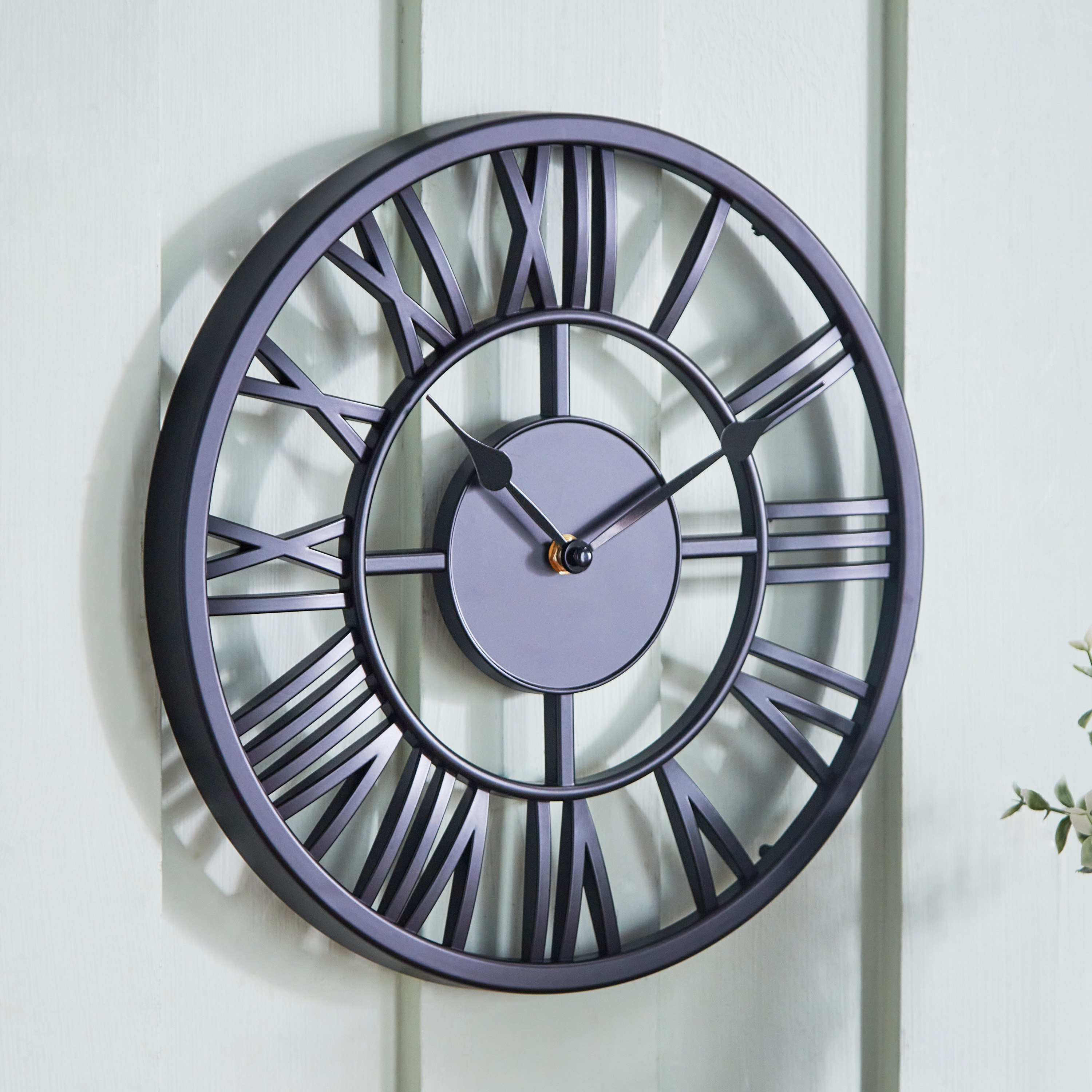 Saratoga Wall Clock - 30.5x4 cm-hbxhomeware-hbxdecorandfurnishings-image-1