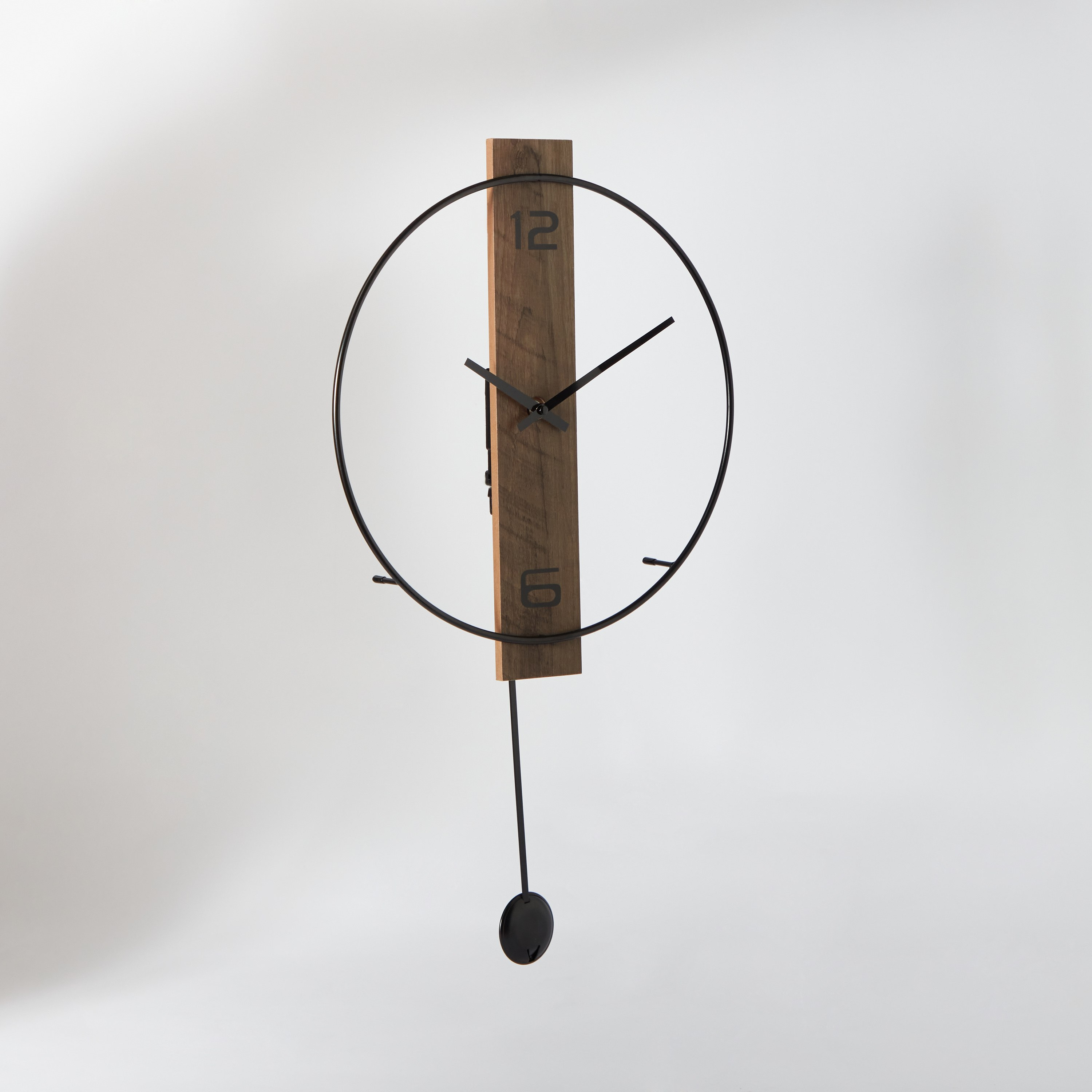 Saratoga Metal Pendulum Clock with MDF - 35x5.5x61 cm-hbxhomeware-hbxdecorandfurnishings-image-5