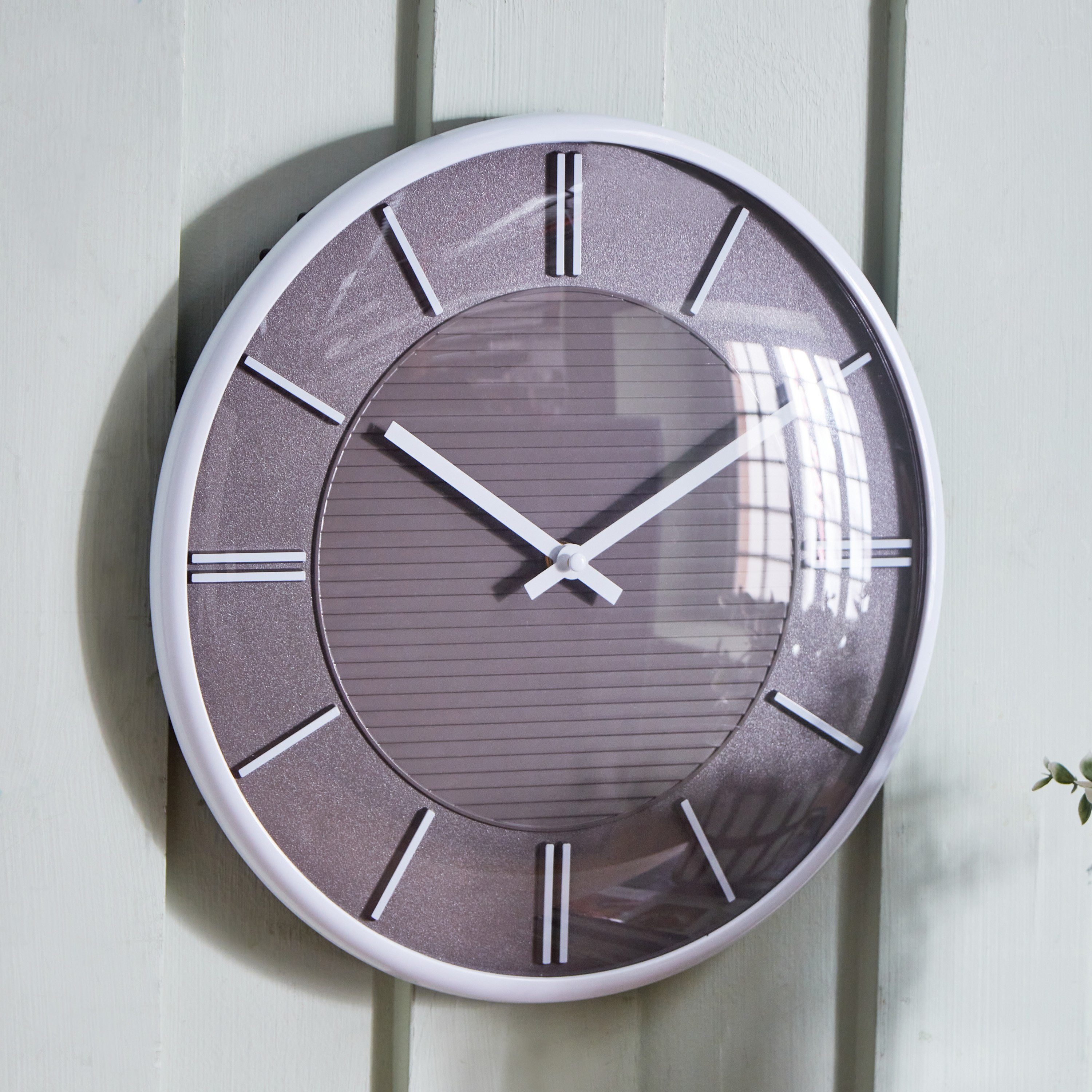 Saratoga Clock with Convex Glass - 33x4.5 cm-hbxhomeware-hbxdecorandfurnishings-image-1