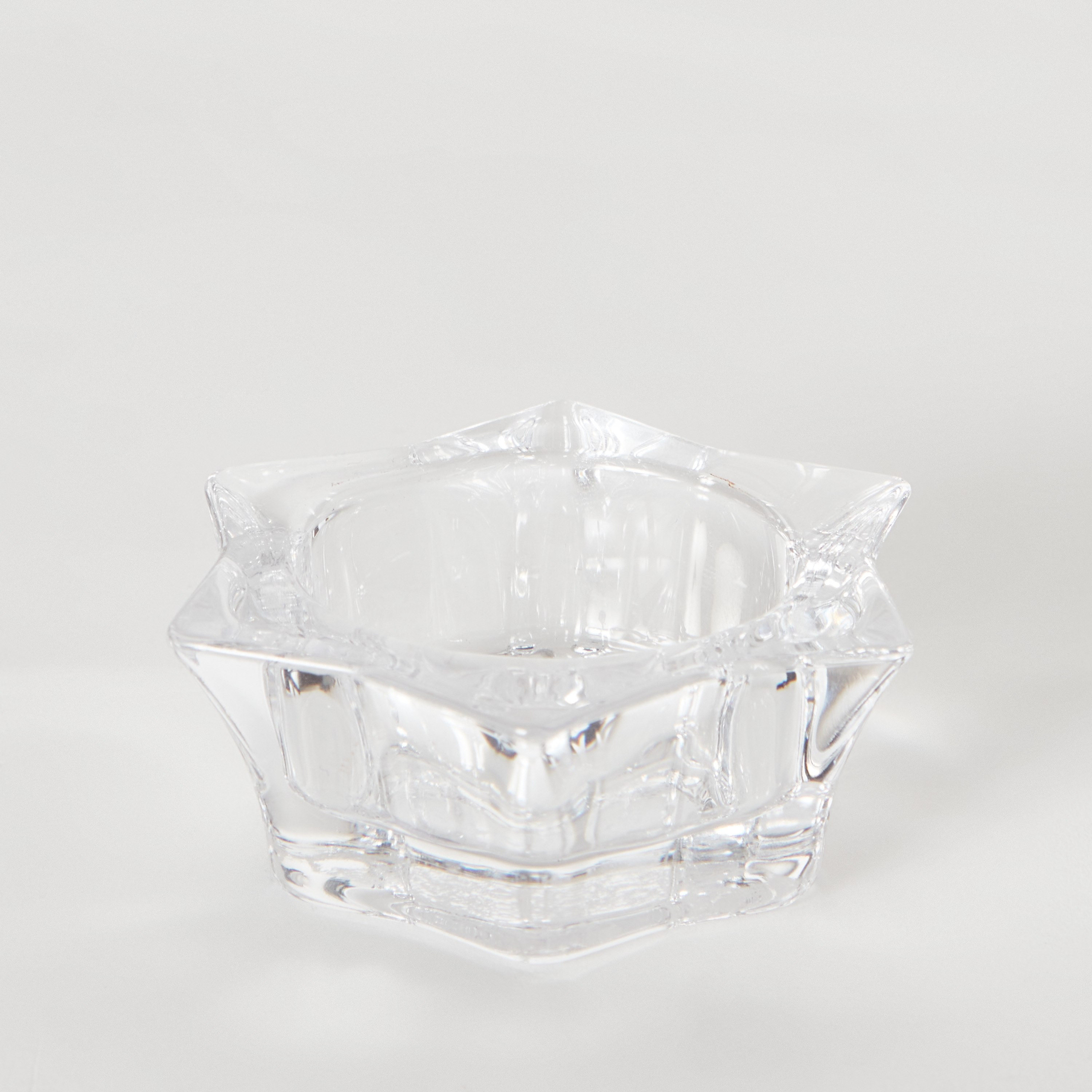 Ezra Clear Glass Star Tealight Candleholder - 7x7x2.8 cm-hbxlivingroom-decorandaccessories-candleholders-image-5