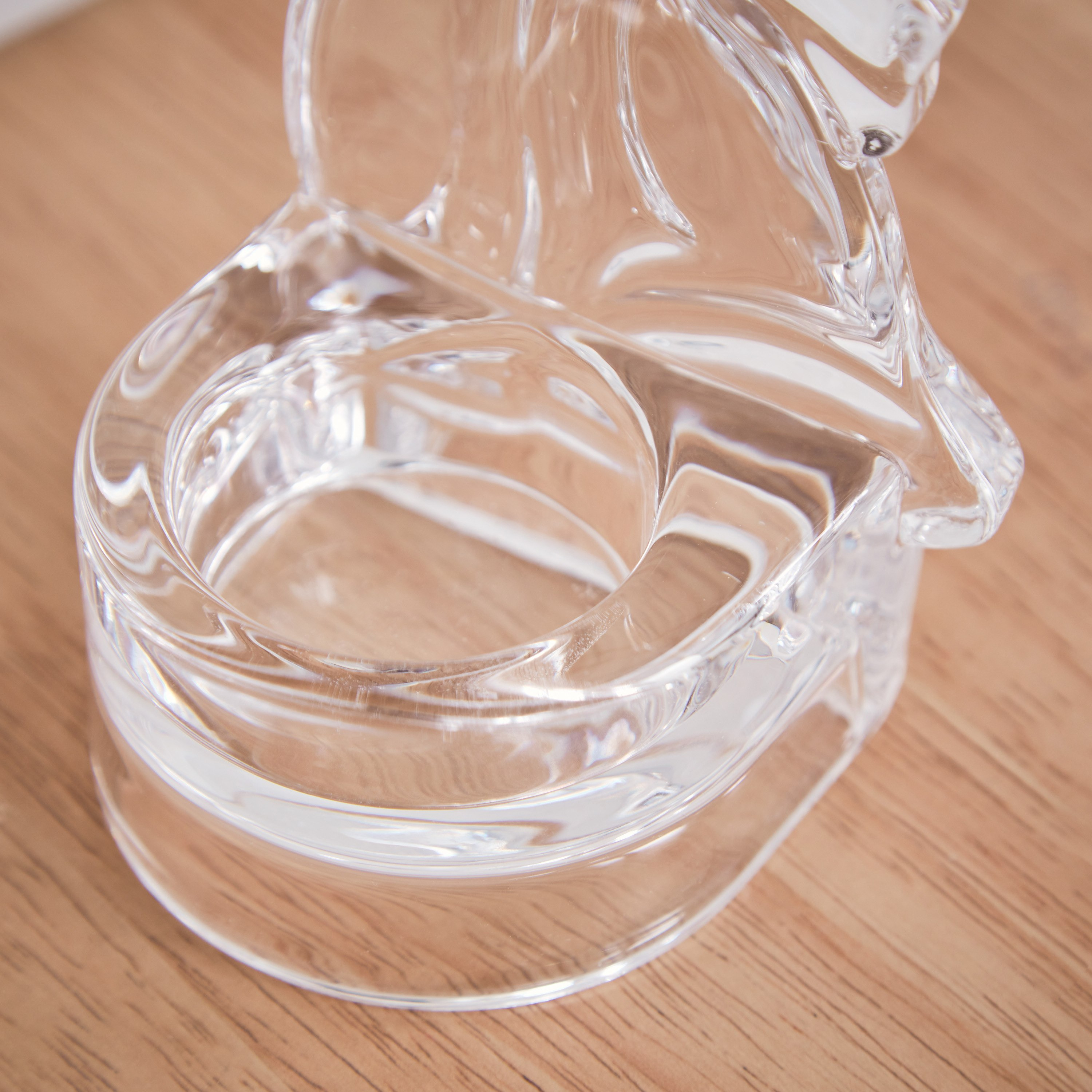 Ezra Clear Glass Tealight Candleholder - 8x7x10.2 cm-hbxlivingroom-decorandaccessories-candleholders-image-5