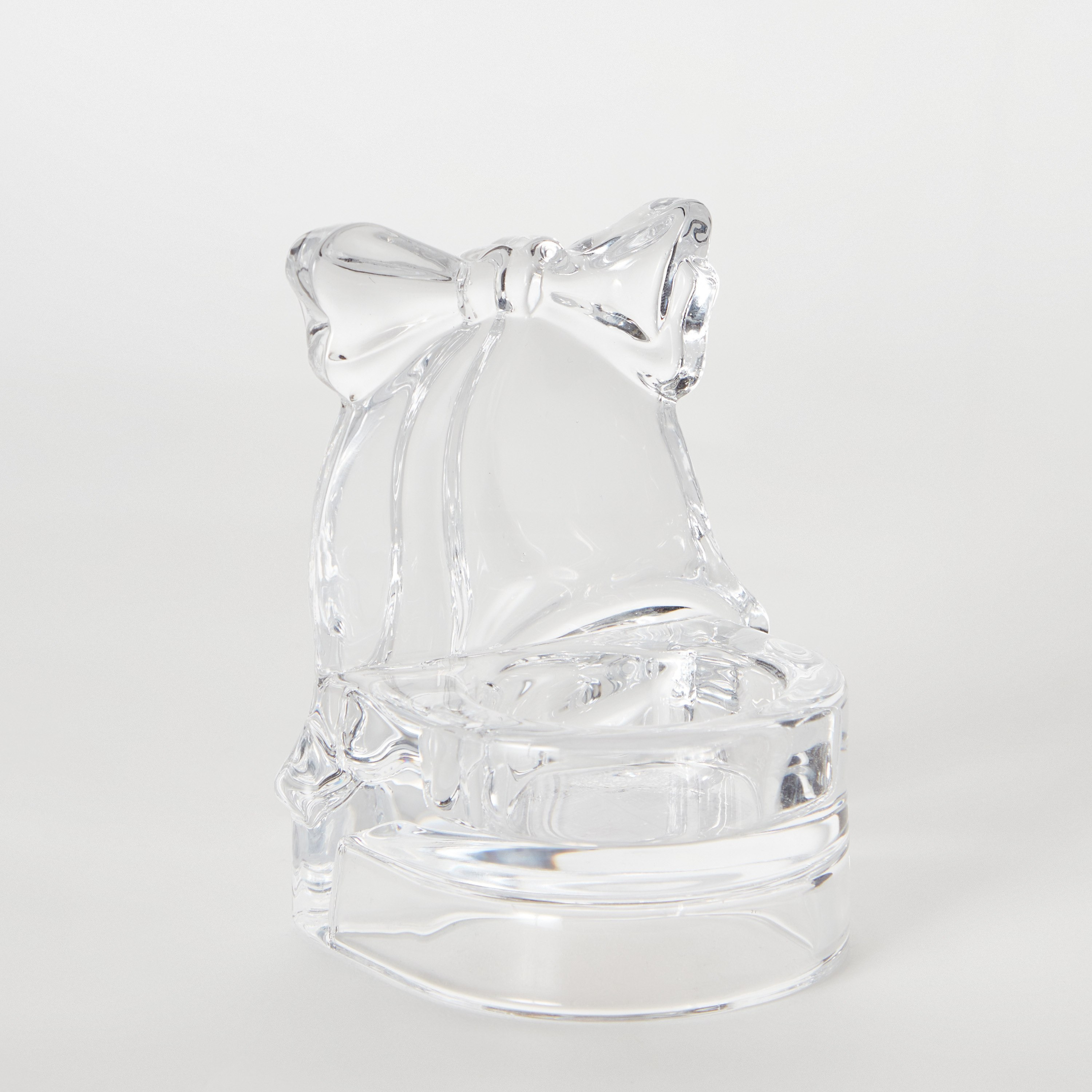 Ezra Clear Glass Tealight Candleholder - 8x7x10.2 cm-hbxlivingroom-decorandaccessories-candleholders-image-7