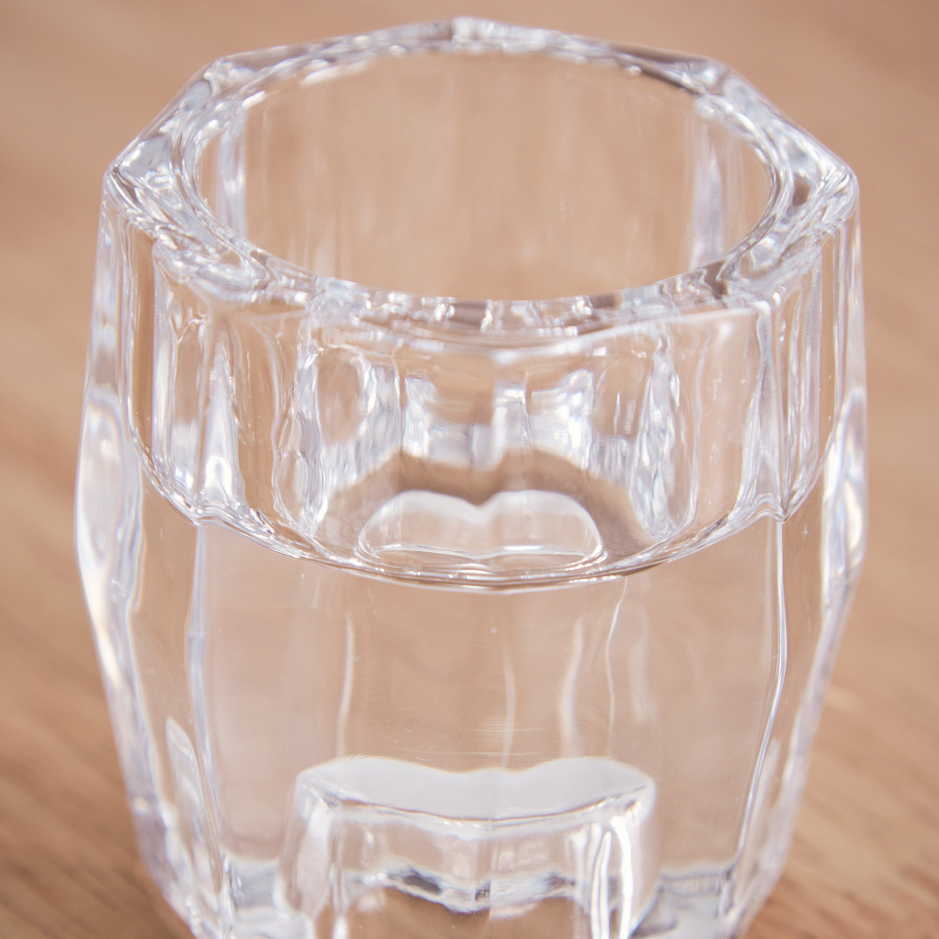 حامل شموع زجاج باتجاهين من إزرا - 5.8x5.8x6 سم-hbxlivingroom-decorandaccessories-candleholders-image-3