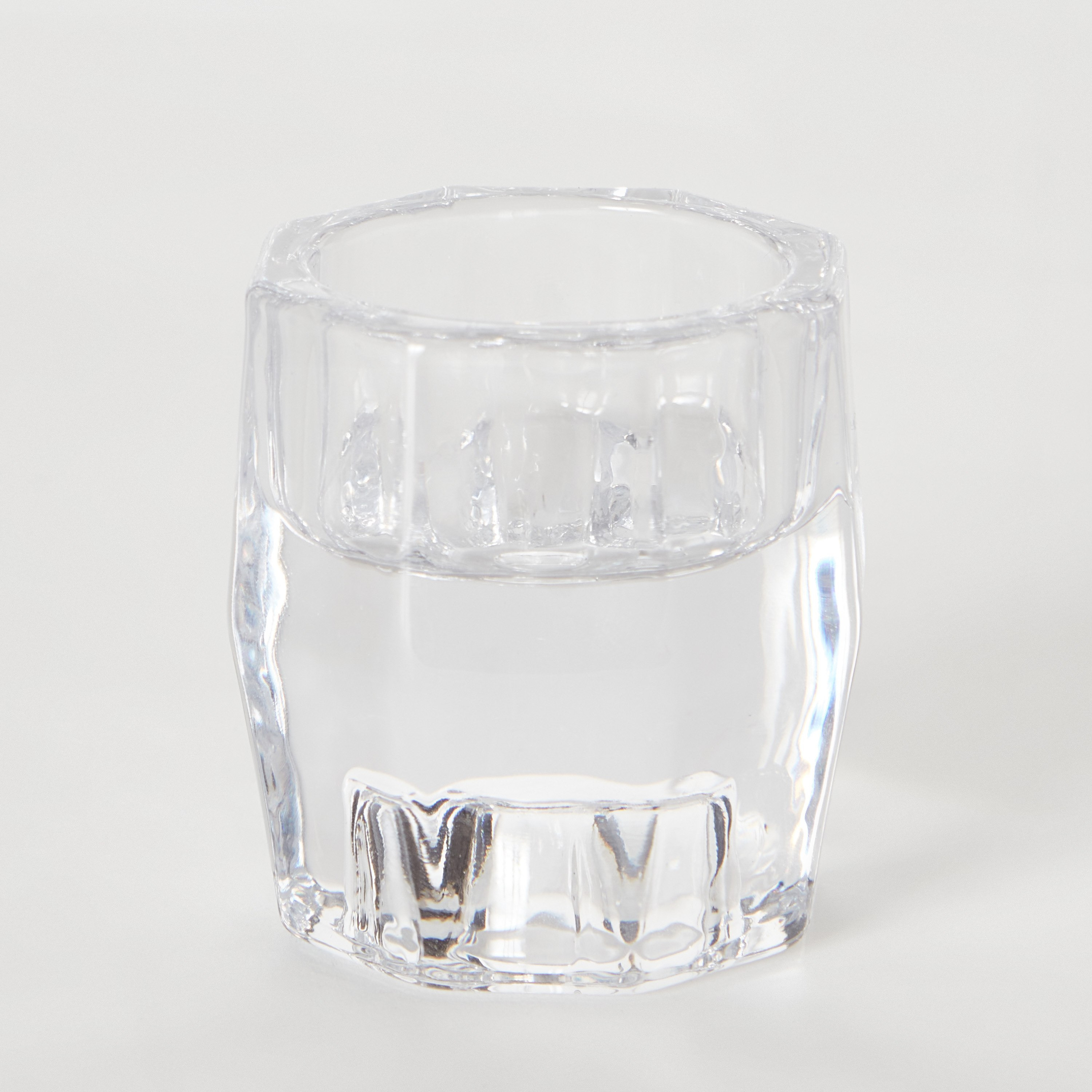 حامل شموع زجاج باتجاهين من إزرا - 5.8x5.8x6 سم-hbxlivingroom-decorandaccessories-candleholders-image-5