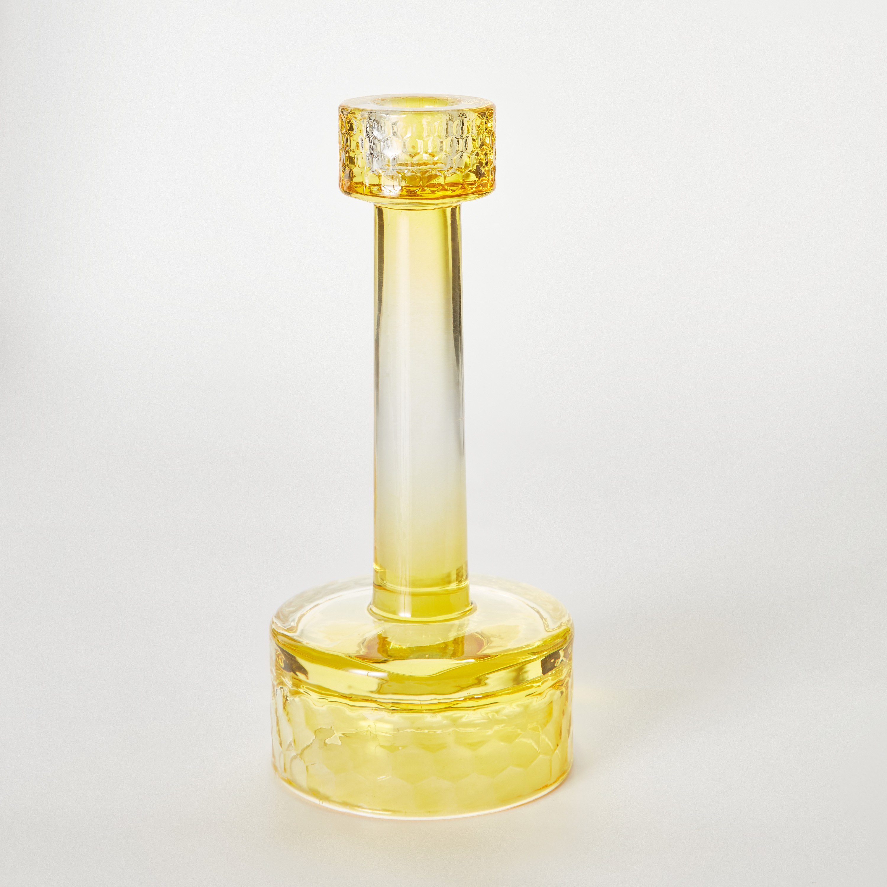 حامل شموع زجاج ملون من إزرا - 8.7x8.7x20 سم-hbxlivingroom-decorandaccessories-candleholders-image-5