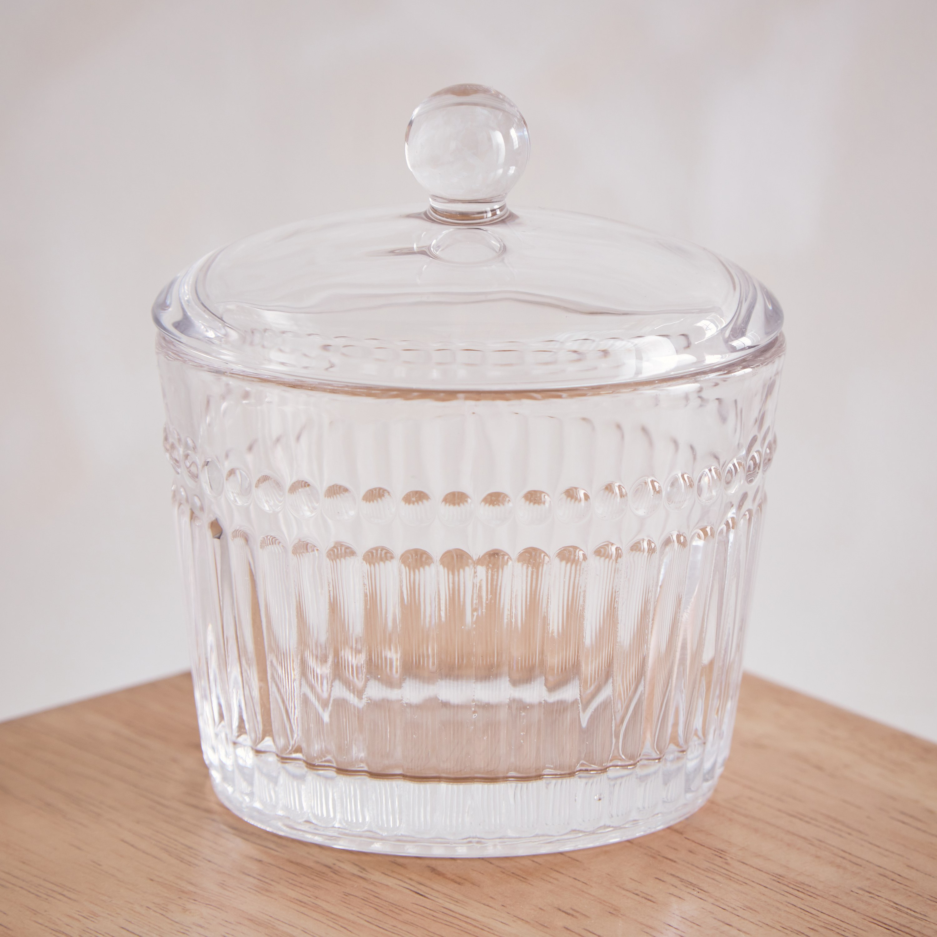 جرة ديكور زجاج - إزرا - 9.7x7.1x11.4 سم-hbxhomeware-homedecor-figurinesandornaments-image-2