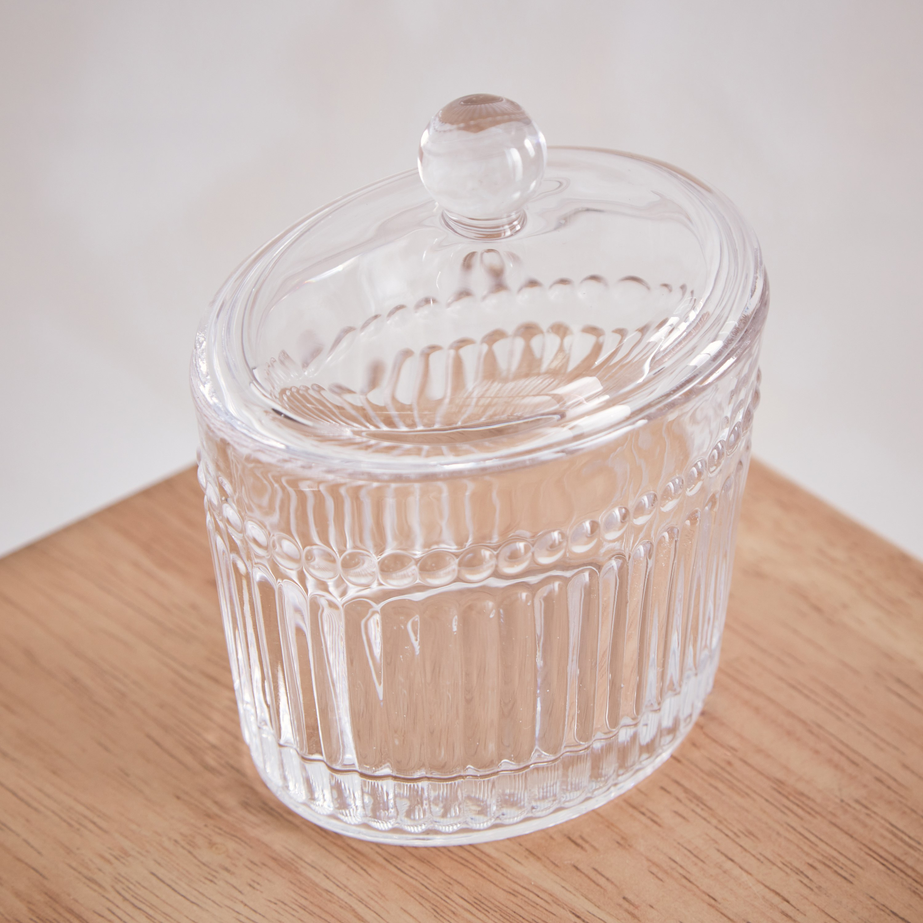 جرة ديكور زجاج - إزرا - 9.7x7.1x11.4 سم-hbxhomeware-homedecor-figurinesandornaments-image-3
