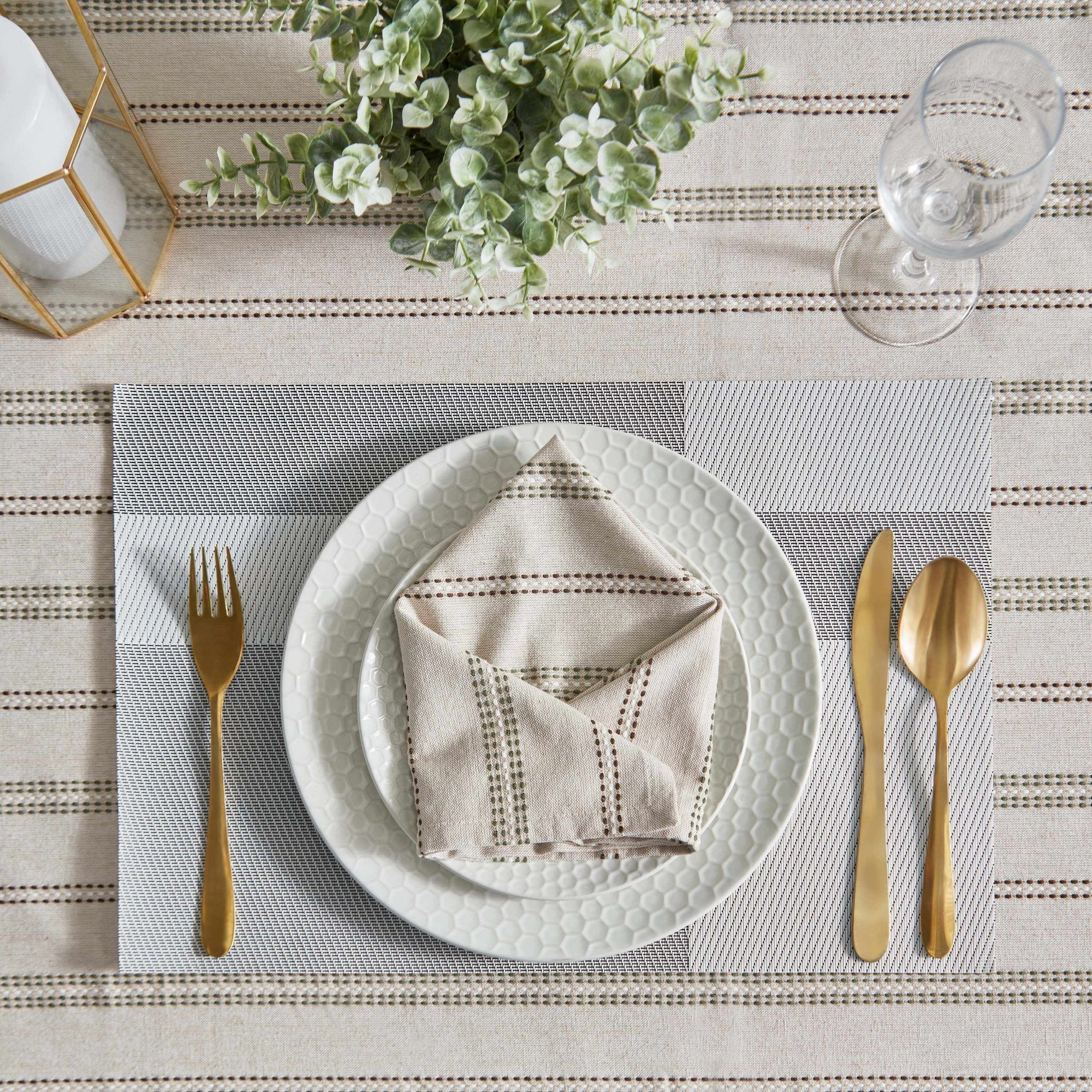 لبادة صحون بي في سي من ميز - 30x45 سم-hbxdecorandfurnishings-homefurnishings-tablelinens-image-4