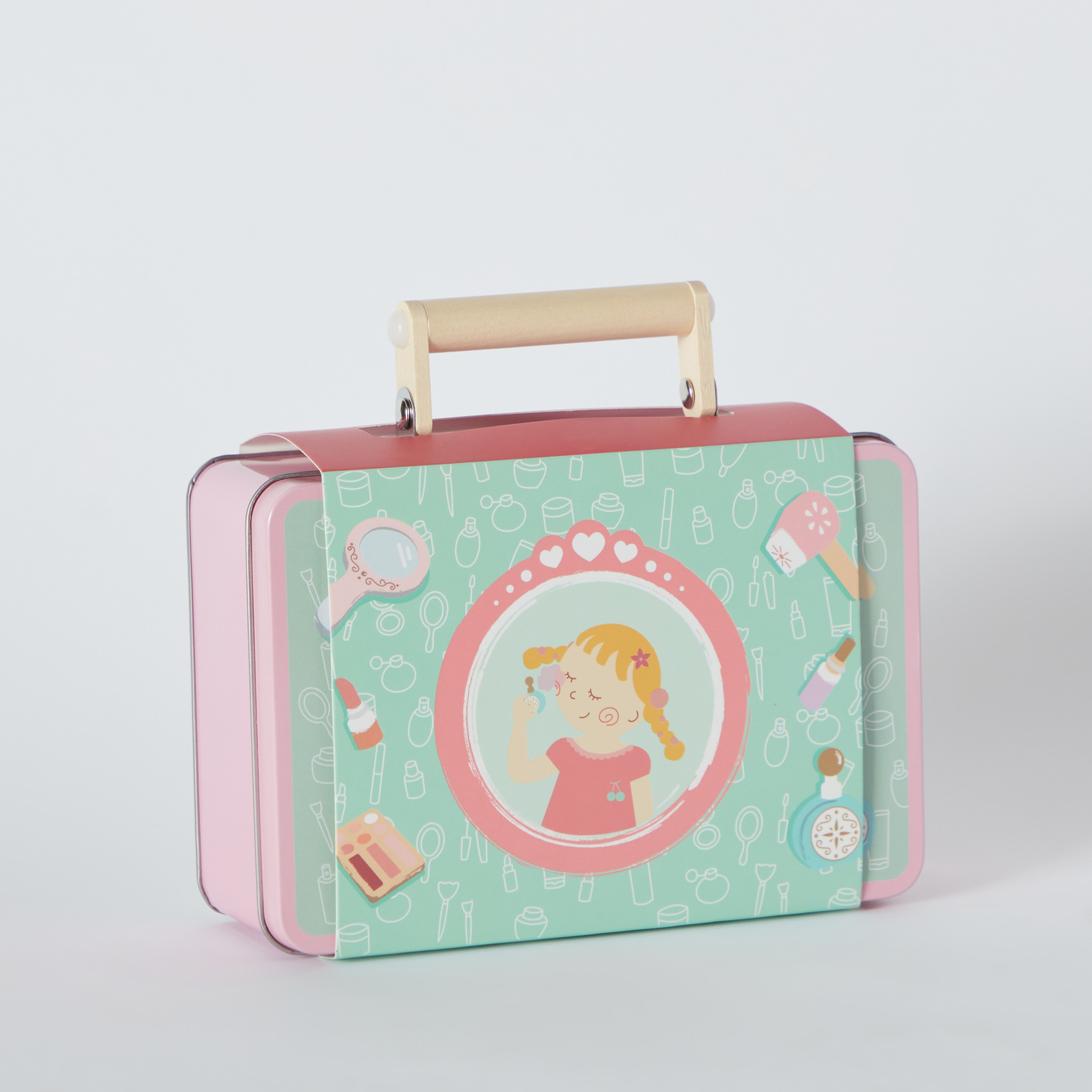 مجموعة لعب الجمال الخشبية 7 قطع لعمر 3 سنوات من بلاي فيل - 19.5x13x7 سم-hbxhomeware-hbxkidsandyouth-image-5