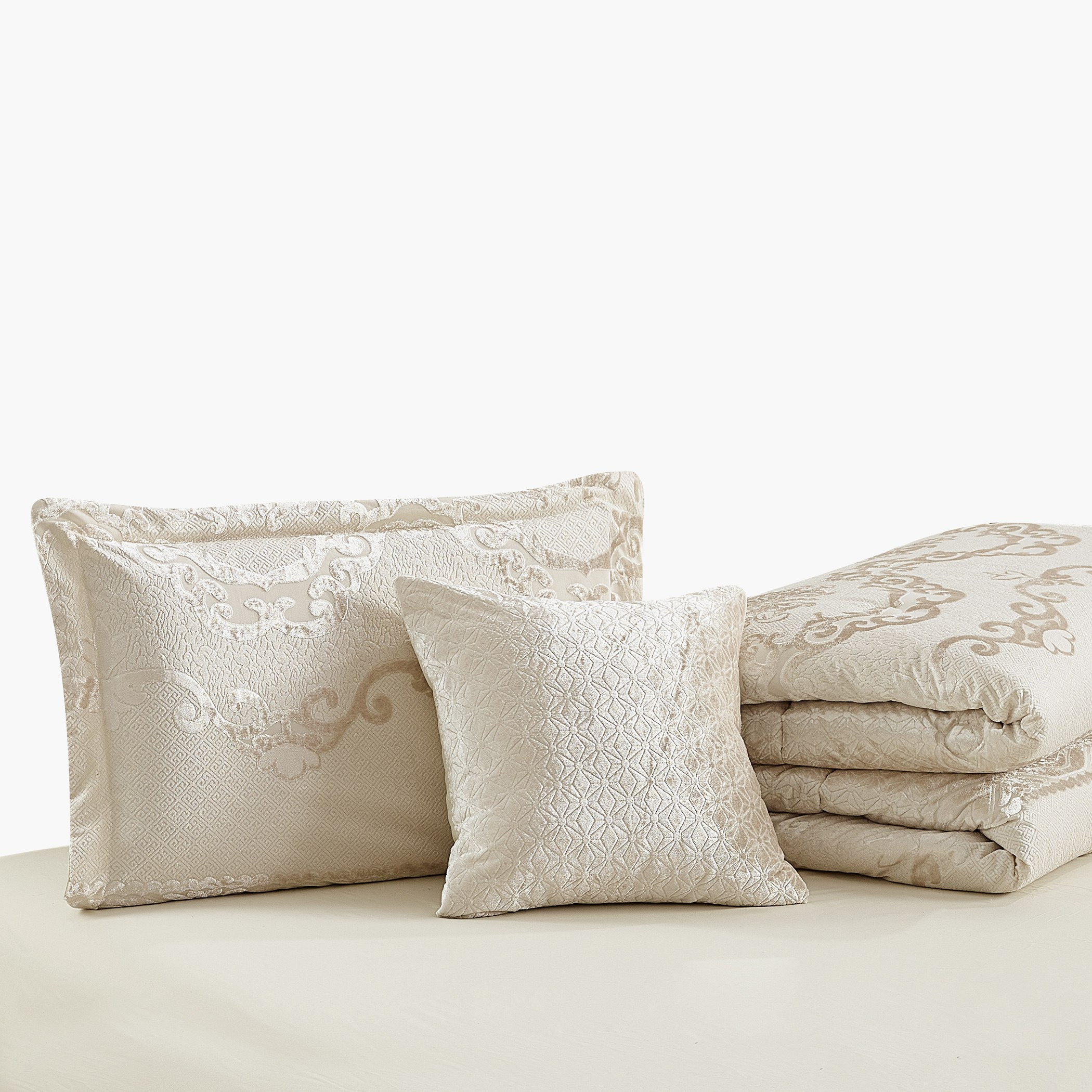 Snowscape 9-Piece Chenille Jacquard Super King BIAB Comforter Set - 240x240 cm-PROMO_HB_AE_B1G1_250925-image-5