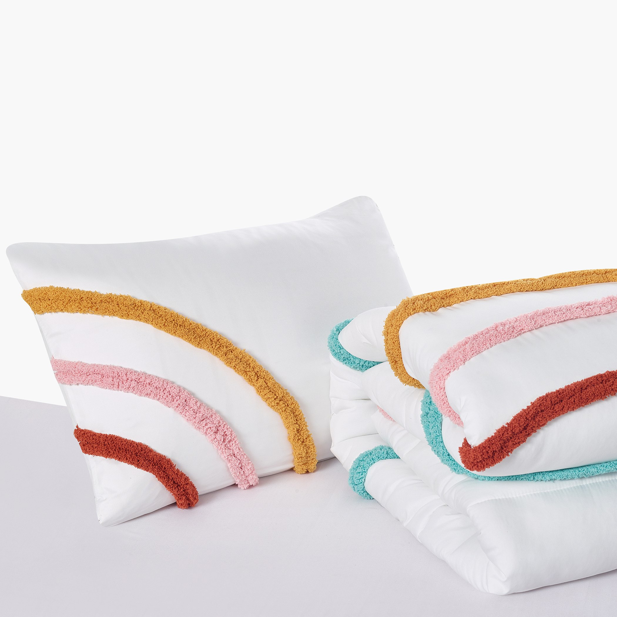 طقم لحاف فردي معنقّد قطعتين من أركاديا - 135x220 سم-hbxhomeware-hbxkidsandyouth-image-2