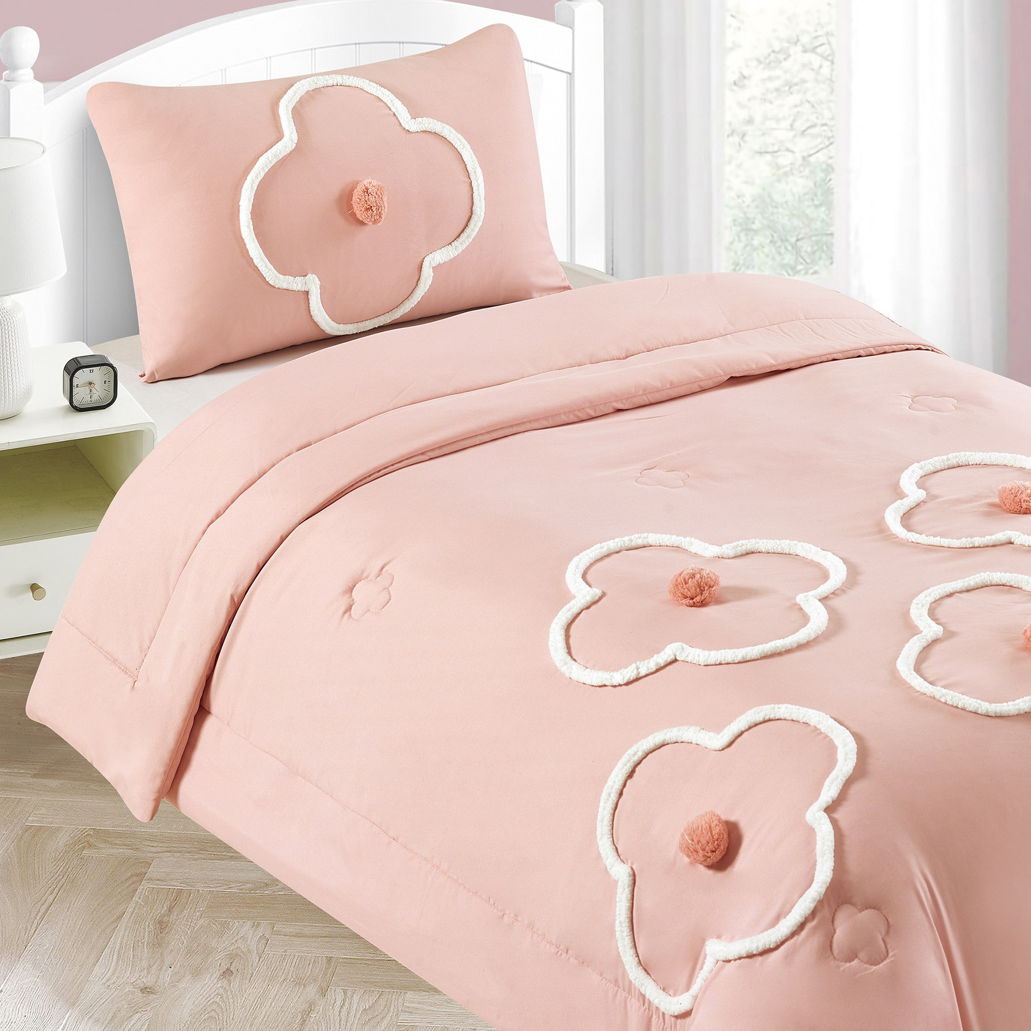 طقم لحاف فردي معنقّد قطعتين من ويمزيفلور - 135x220 سم-hbxhomeware-hbxkidsandyouth-image-2
