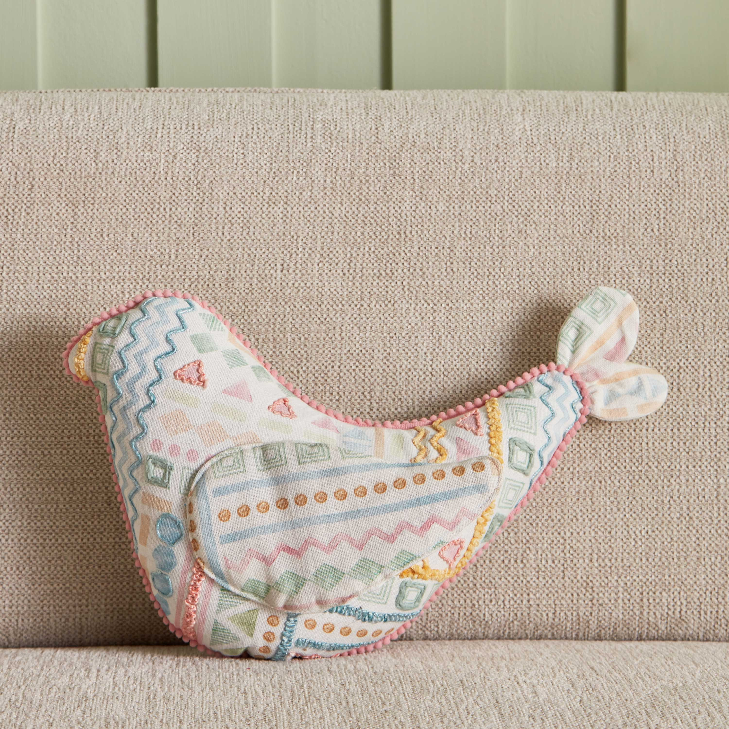 وسادة على شكل طائر من جليمر - 34x36 سم-hbxlivingroom-furnishings-cushionsandcovers-filledcushions-image-1