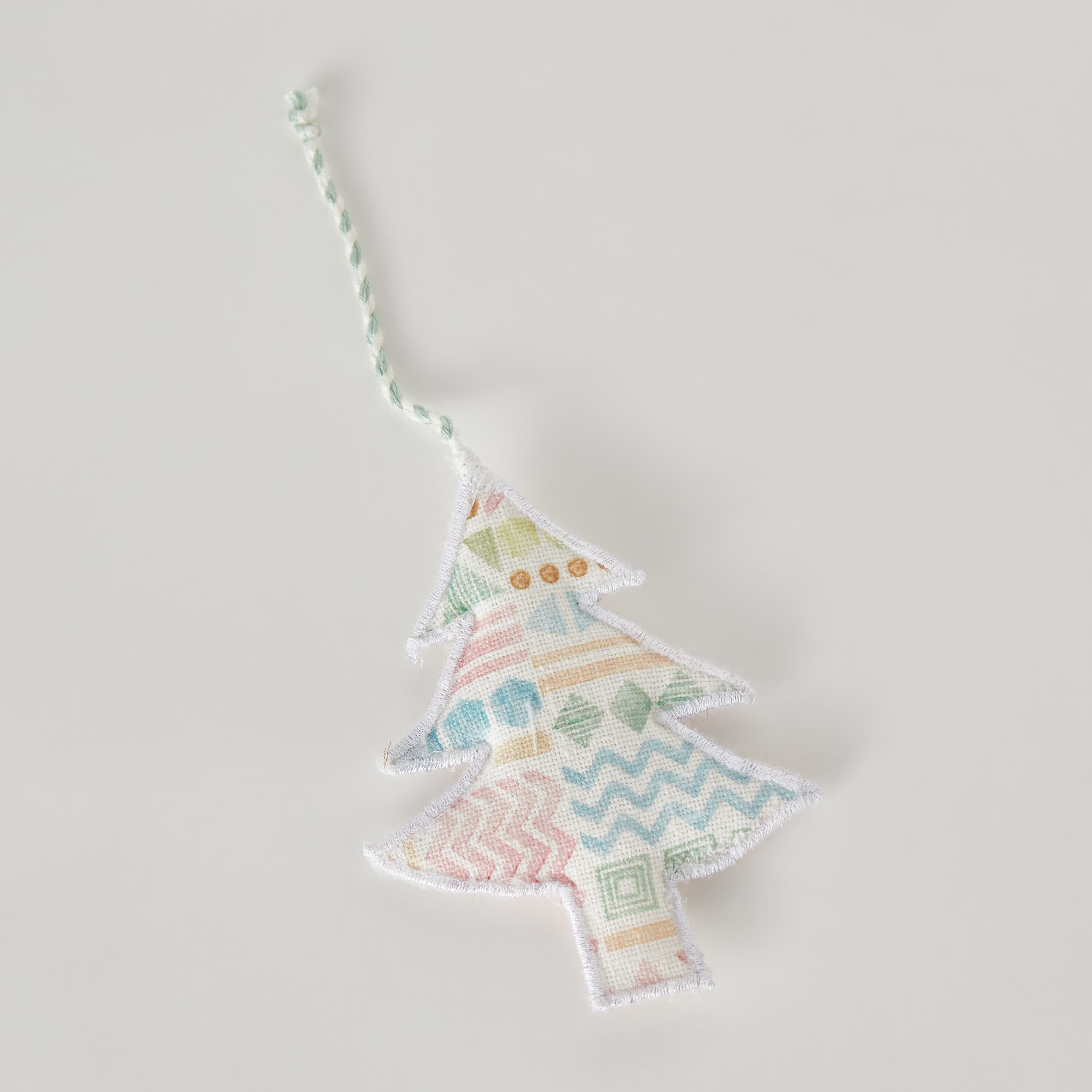 Glimmer Printed Christmas Tree Hanging - 12 cm-hbxhomeware-homedecor-figurinesandornaments-image-5