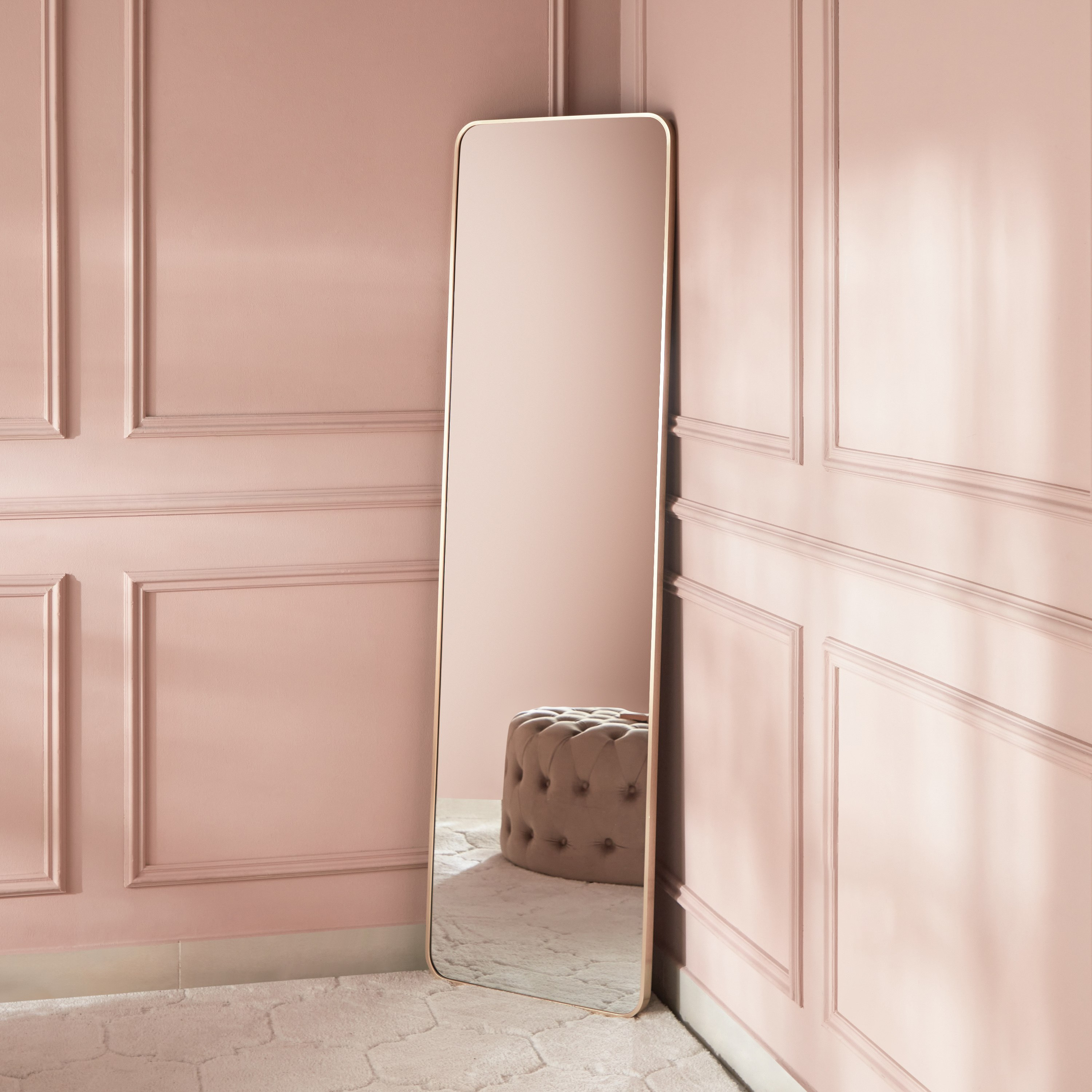 مرآة أرضية فاخرة من الألومنيوم شديد التحمل بتصميم قائم من بروس - 50x170 سم-hbxhomeware-hbxdecorandfurnishings-image-1