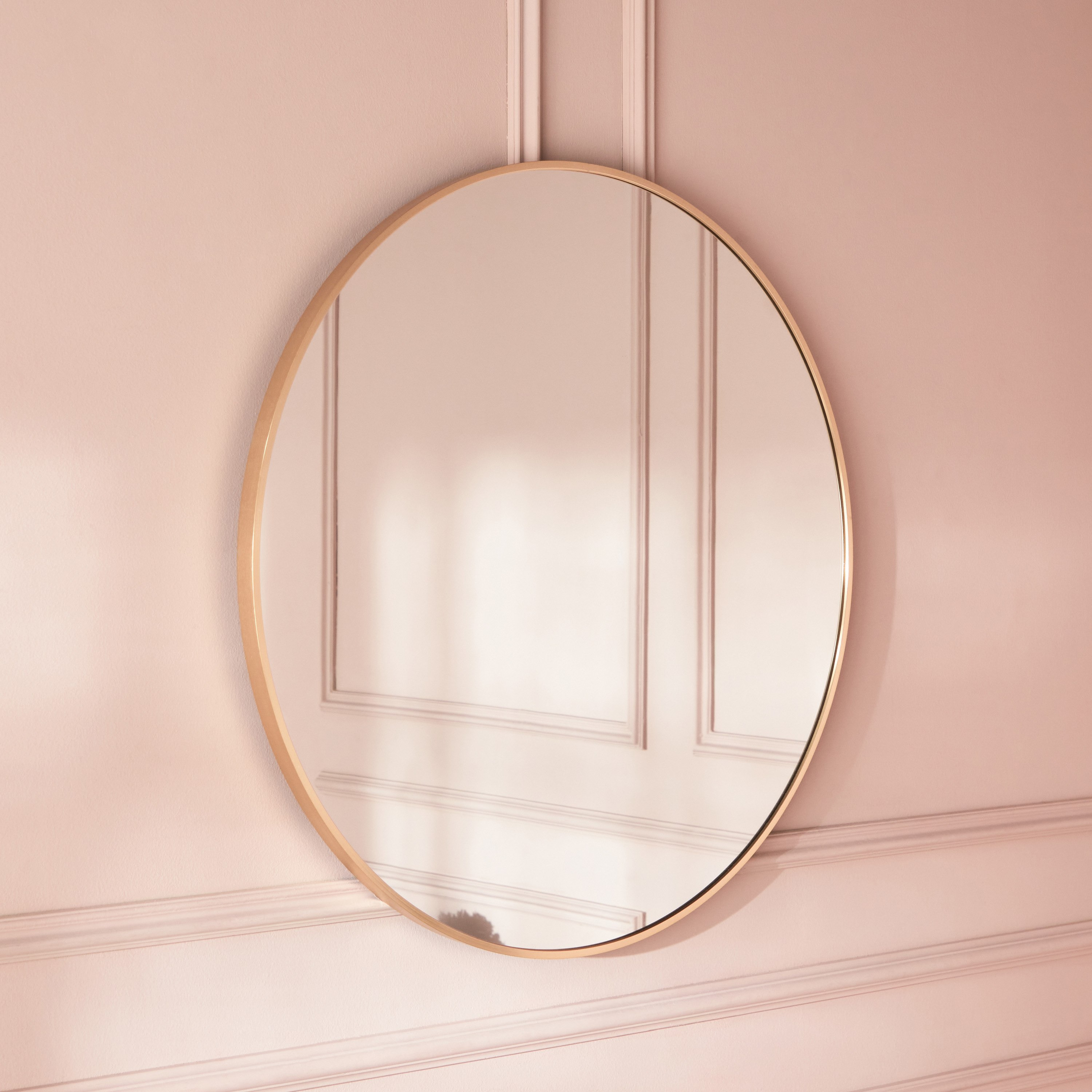 مرآة حائط فاخرة من الألومنيوم شديد التحمل بتصميم مستدير من بروس - 80 سم-hbxhomeware-hbxdecorandfurnishings-image-1